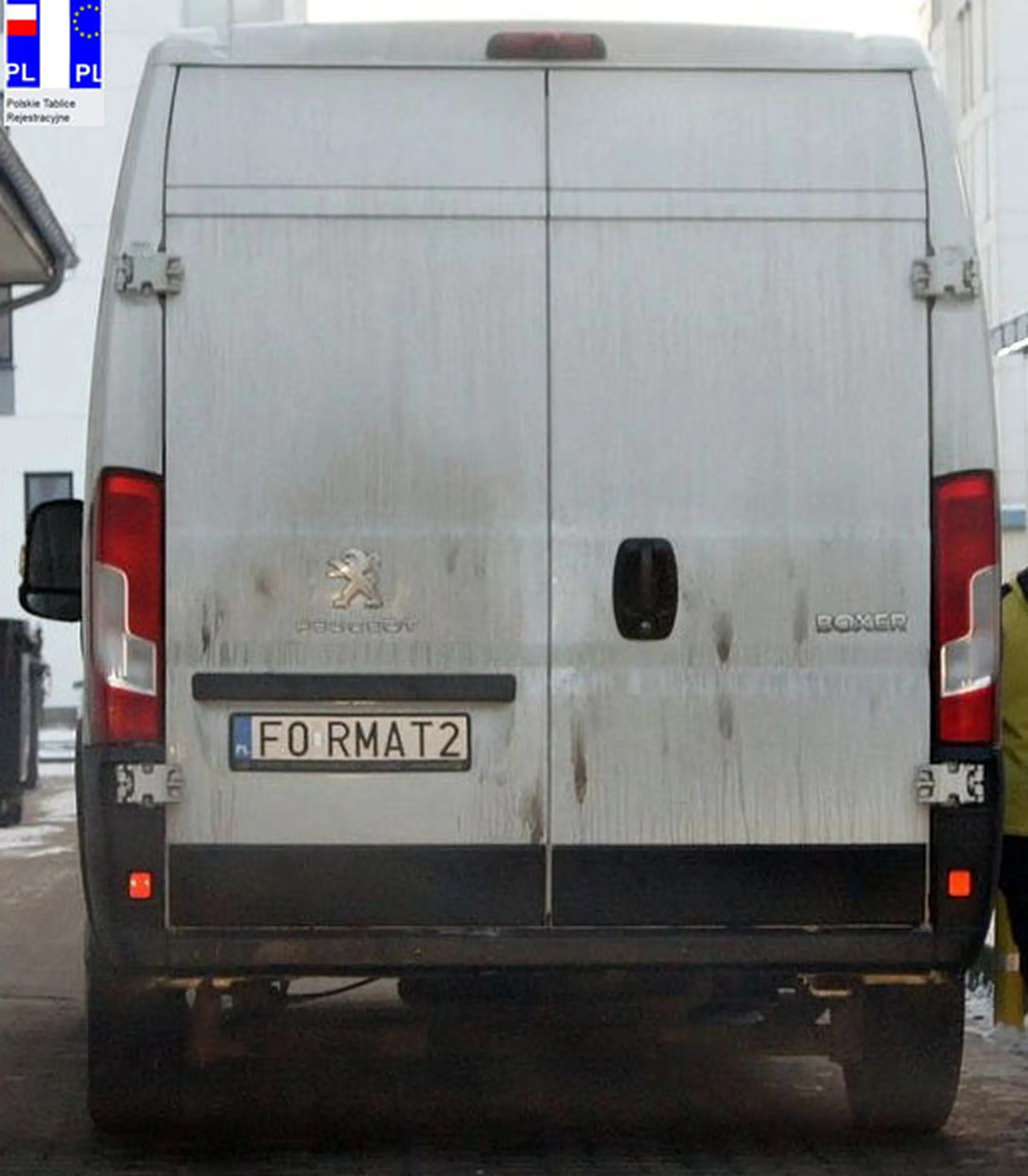 Fajny numer, blacha F0 RMAT2