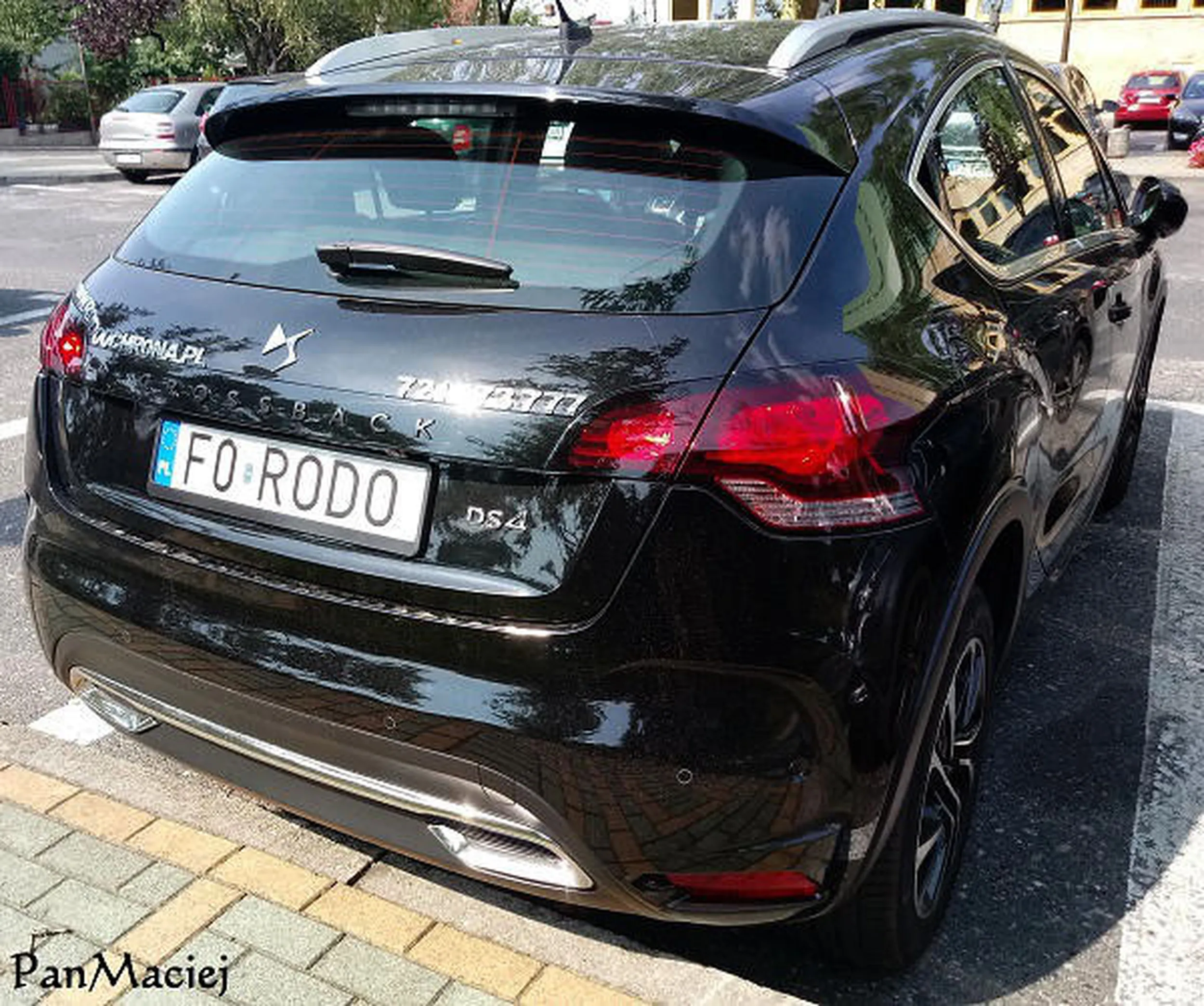 Fajny numer, blacha F0 RODO