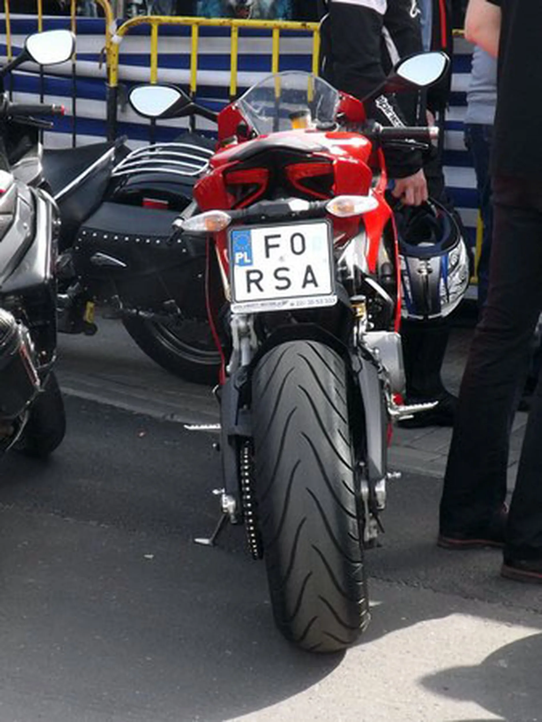 Fajny numer, blacha F0 RSA