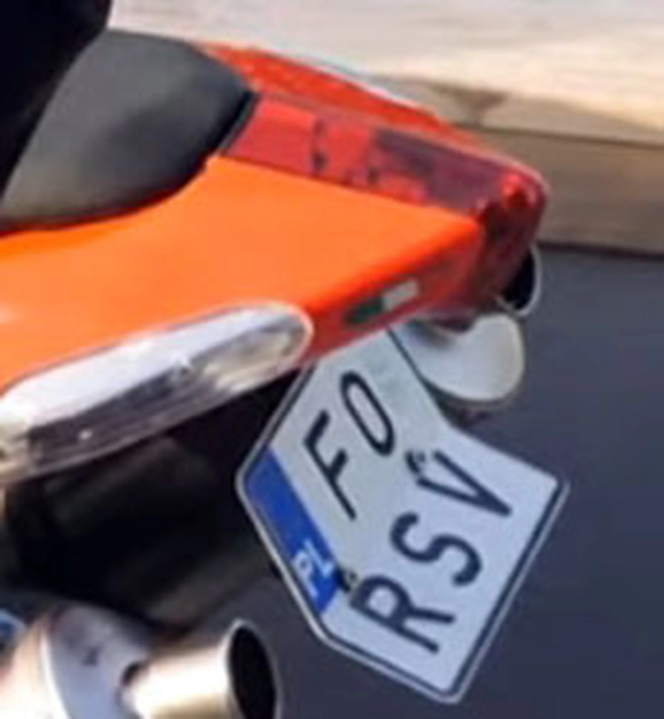 Fajny numer, blacha F0 RSV