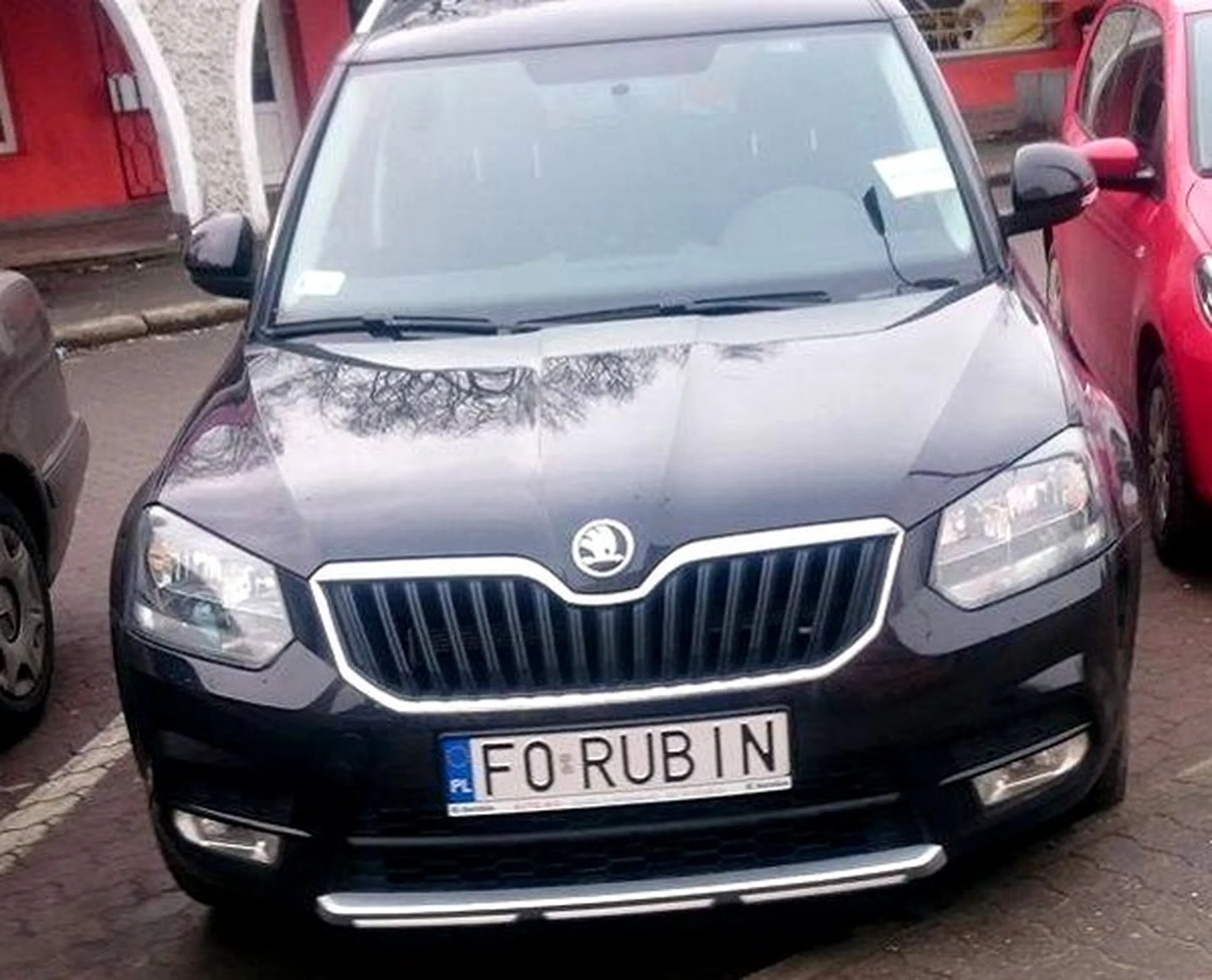 Fajny numer, blacha F0 RUBIN