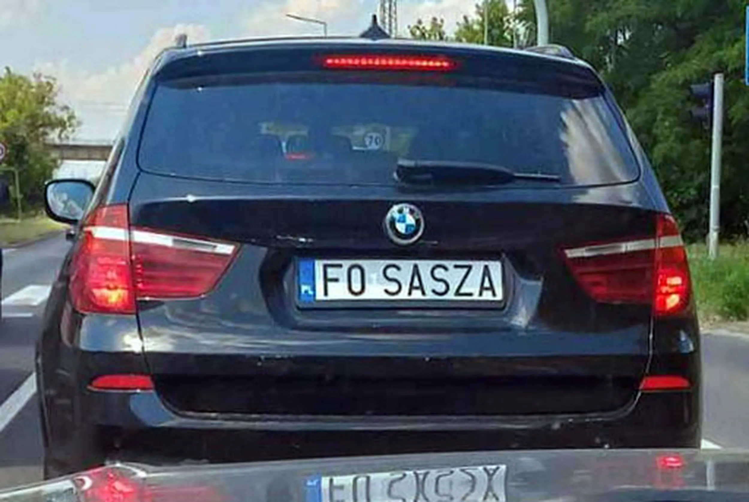 Fajny numer, blacha F0 SASZA