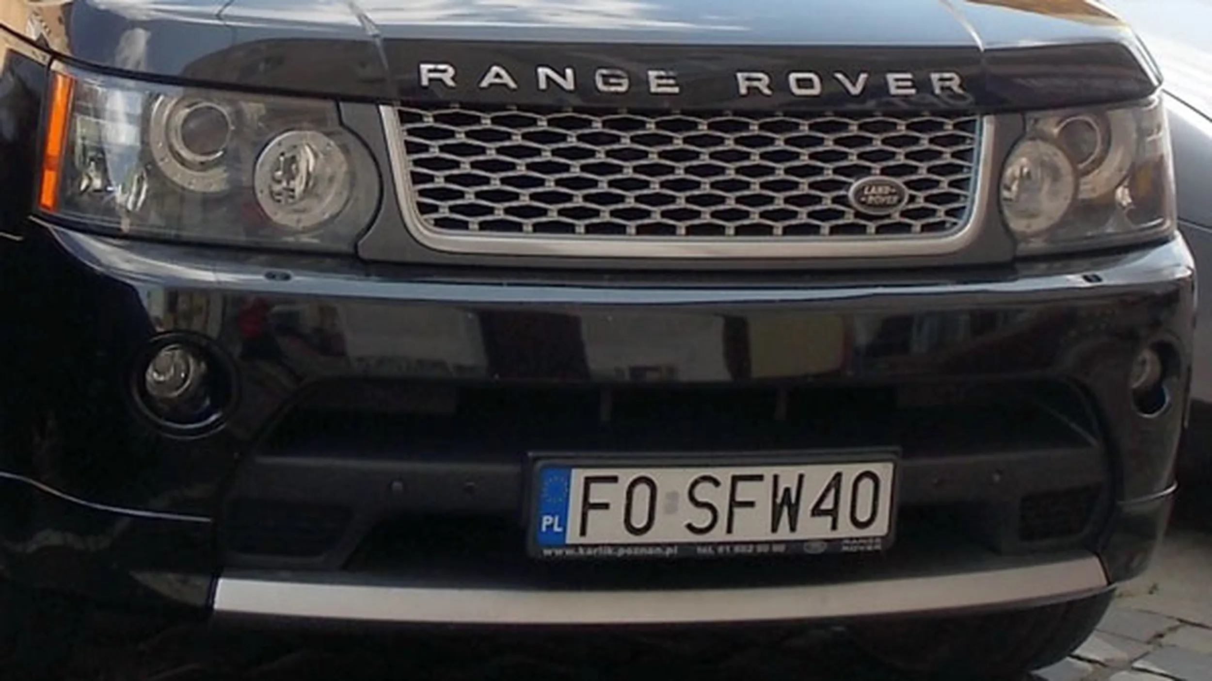 Fajny numer, blacha F0 SFW40