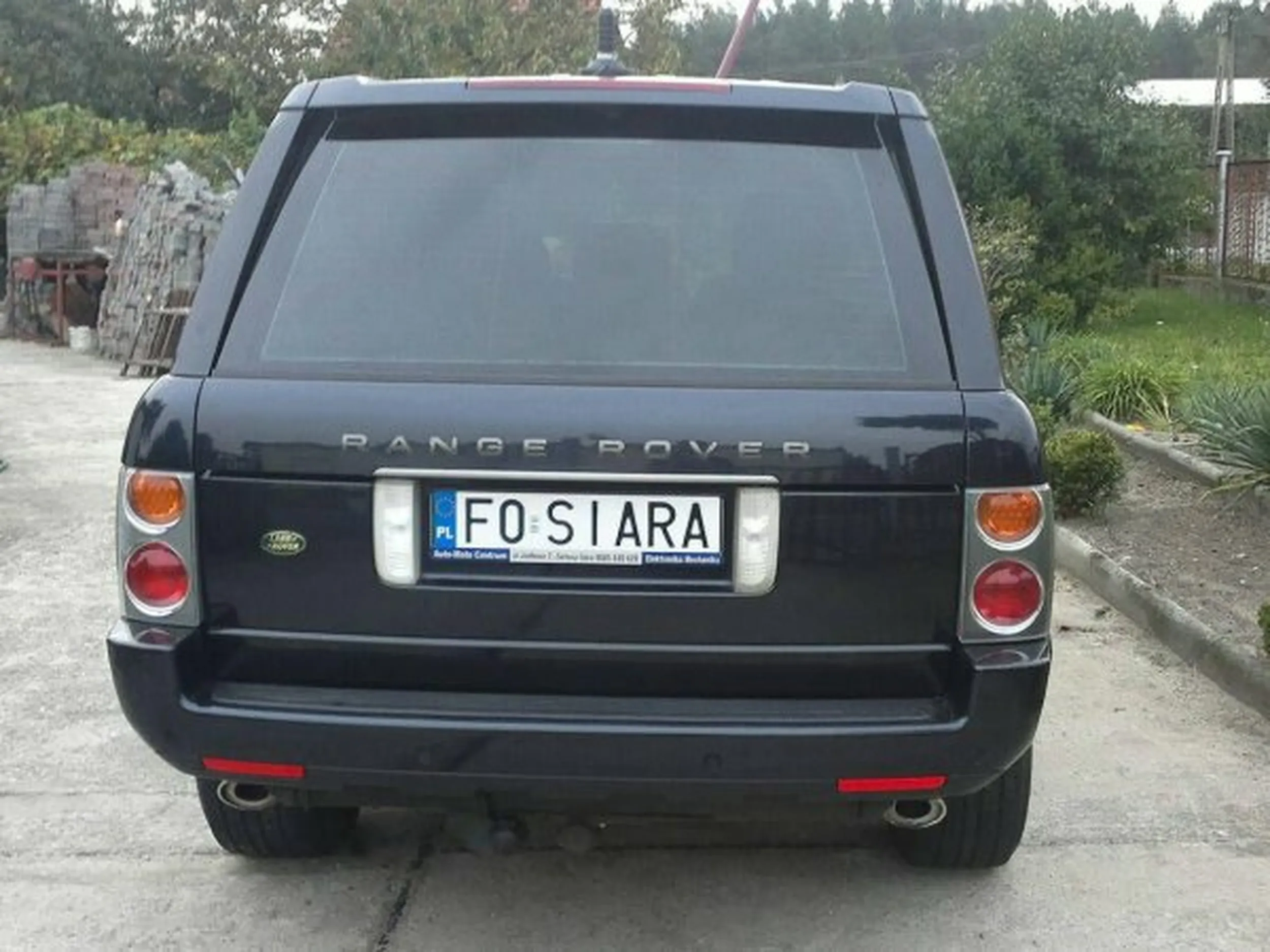 Fajny numer, blacha F0 SIARA