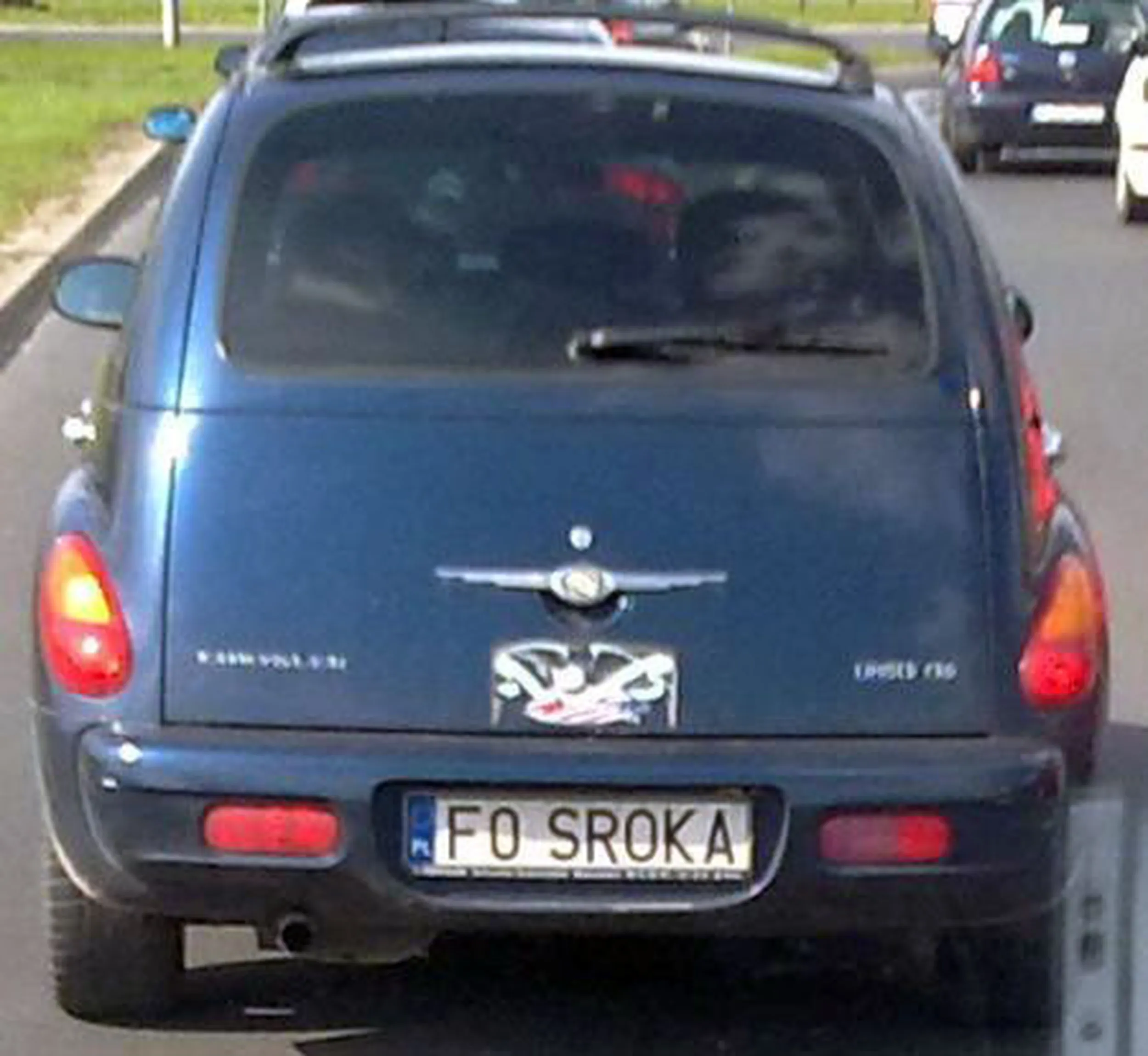 Fajny numer, blacha F0 SROKA