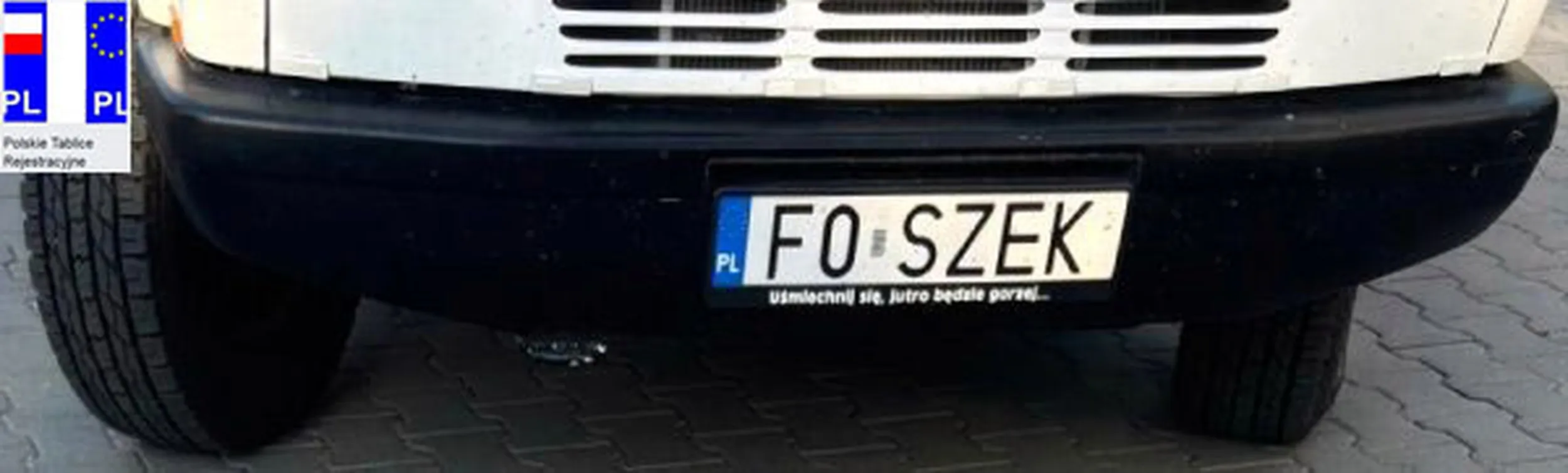 Fajny numer, blacha F0 SZEK