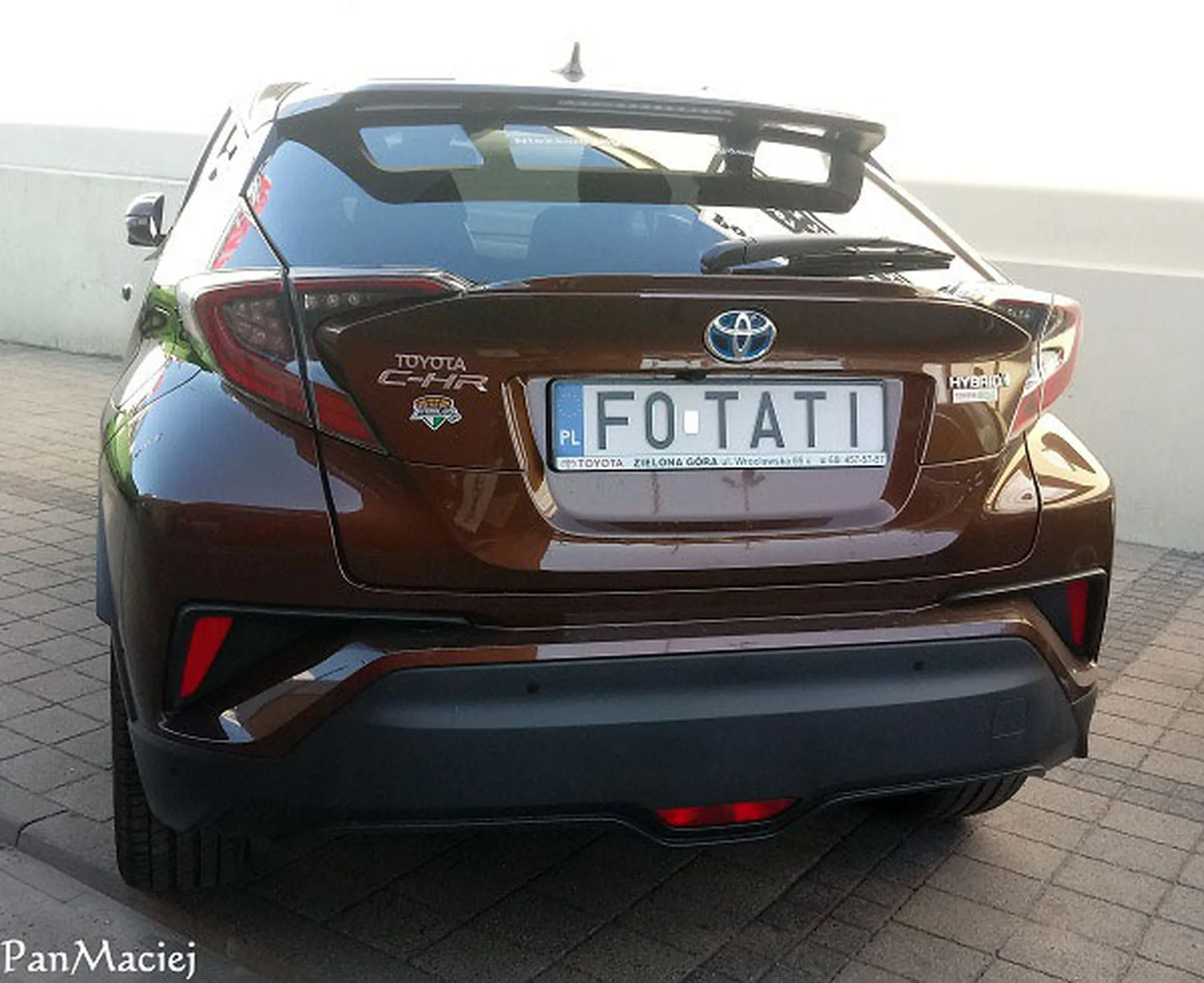 Fajny numer, blacha F0 TATI