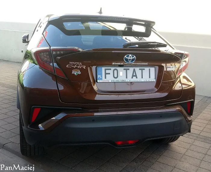 Fajny numer, blacha F0 TATI