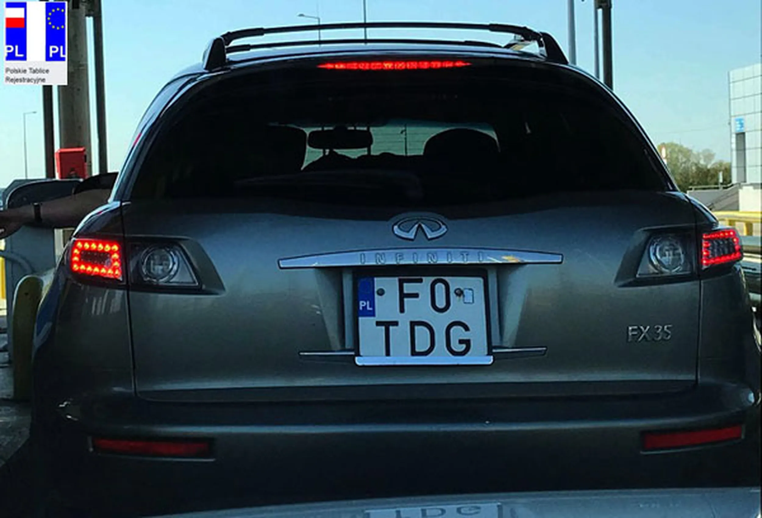 Fajny numer, blacha F0 TDG