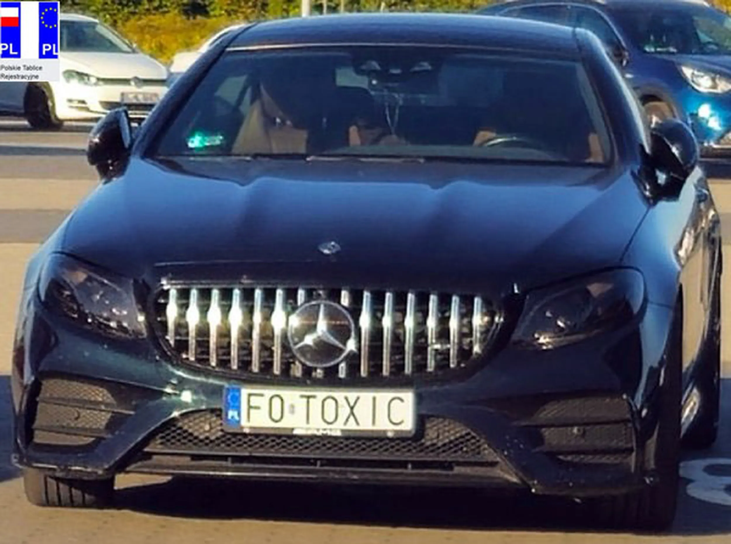 Fajny numer, blacha F0 TOXIC