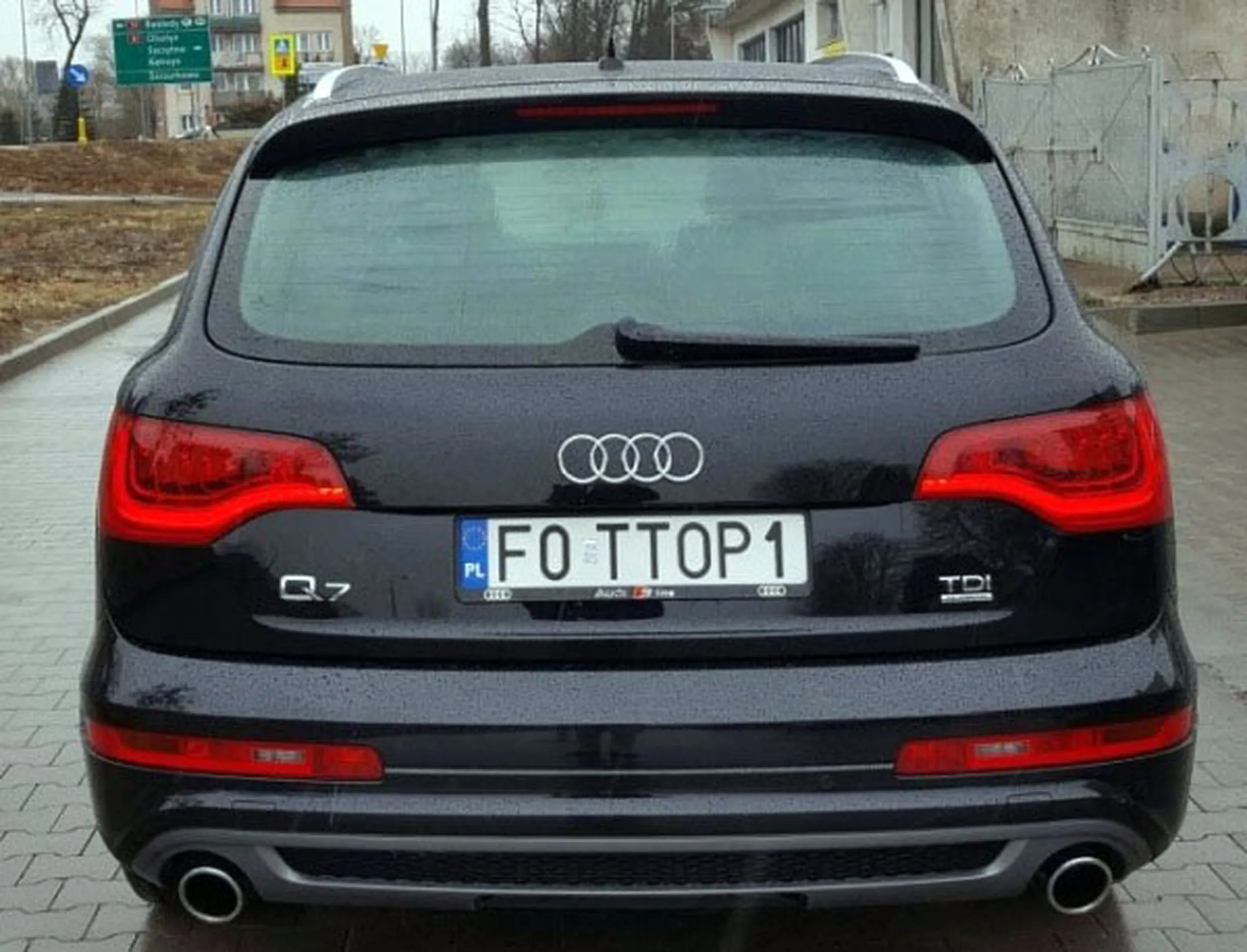 Fajny numer, blacha F0 TTOP1