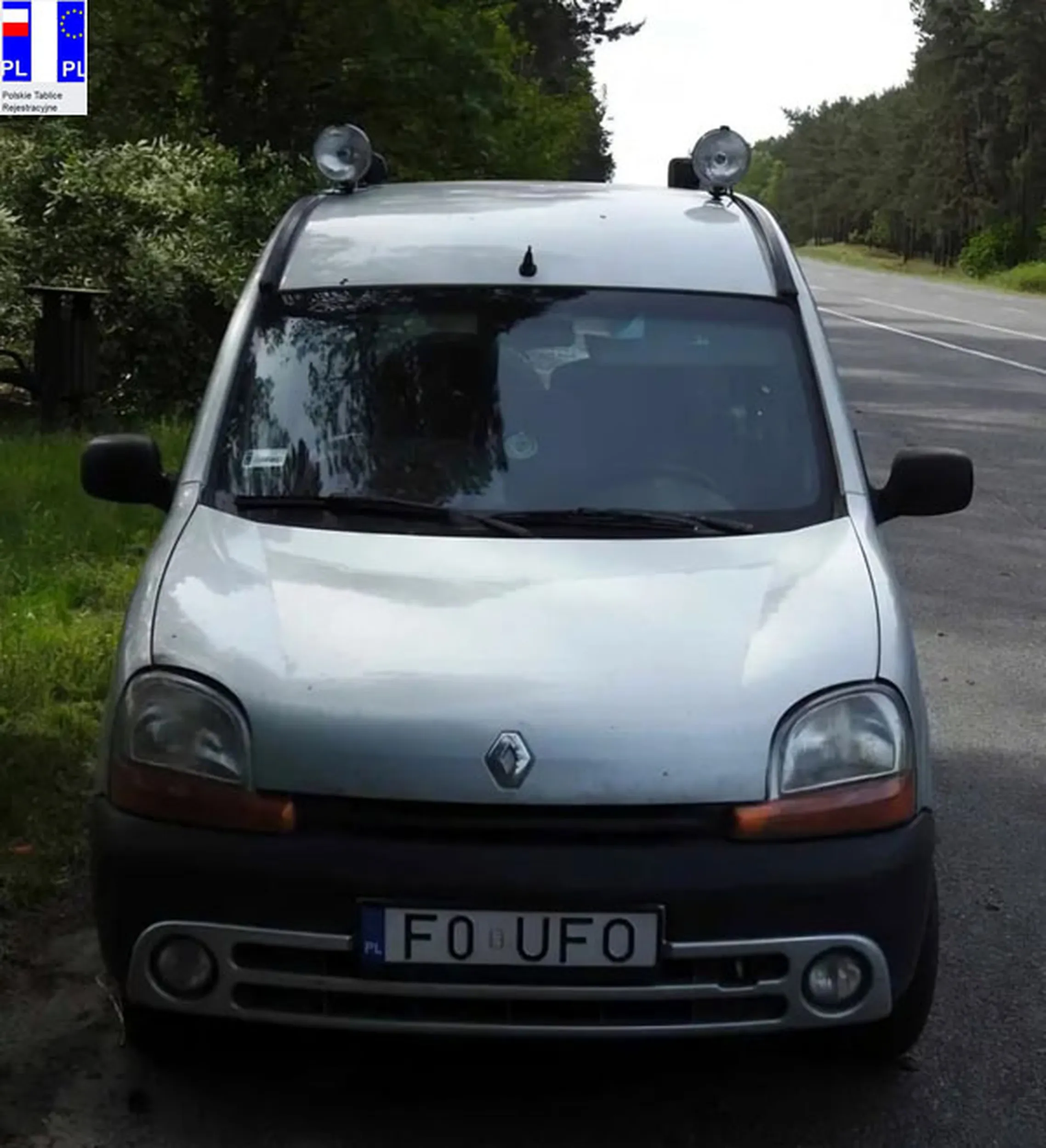 Fajny numer, blacha F0 UFO