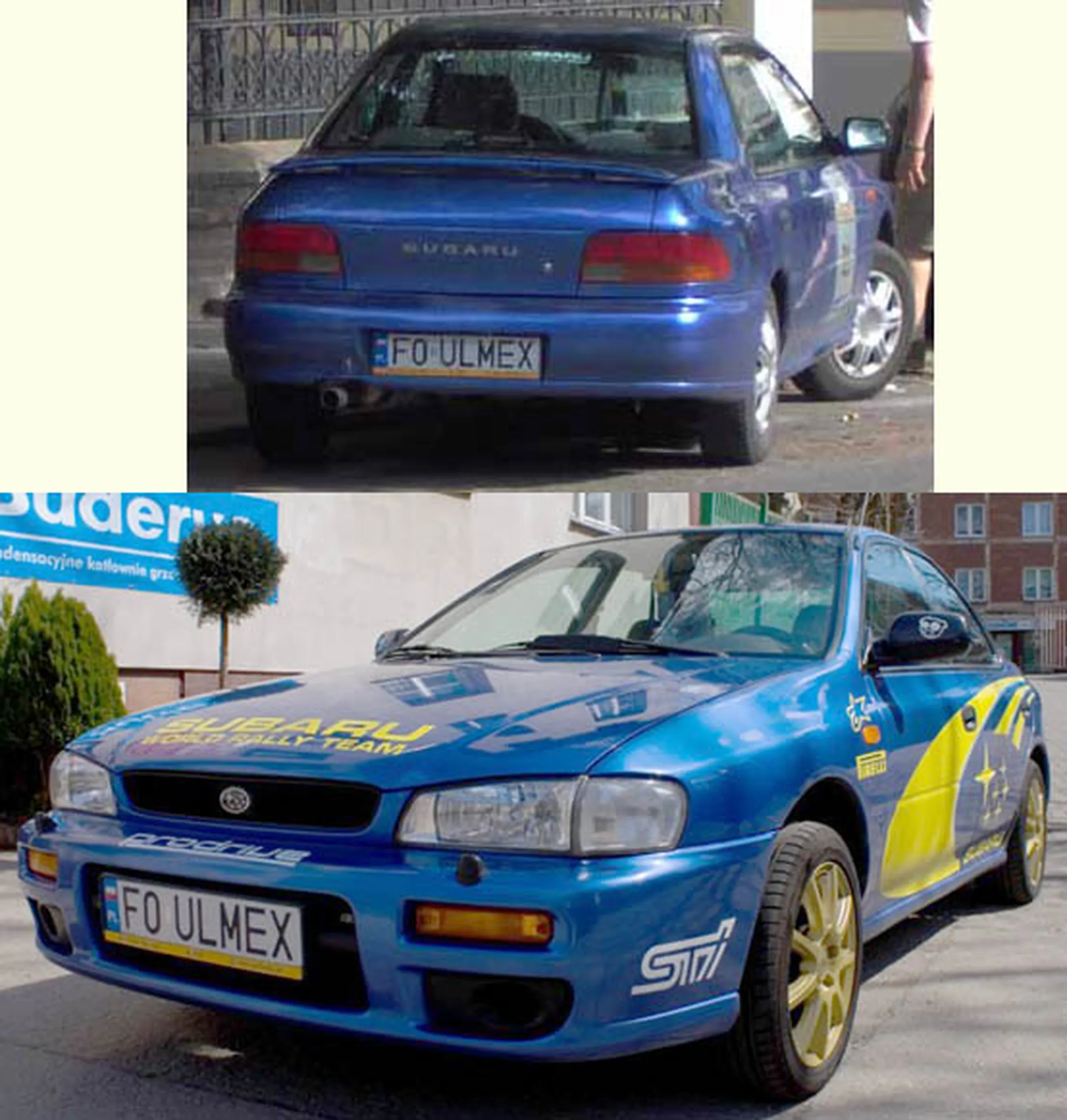 Fajny numer, blacha F0 ULMEX