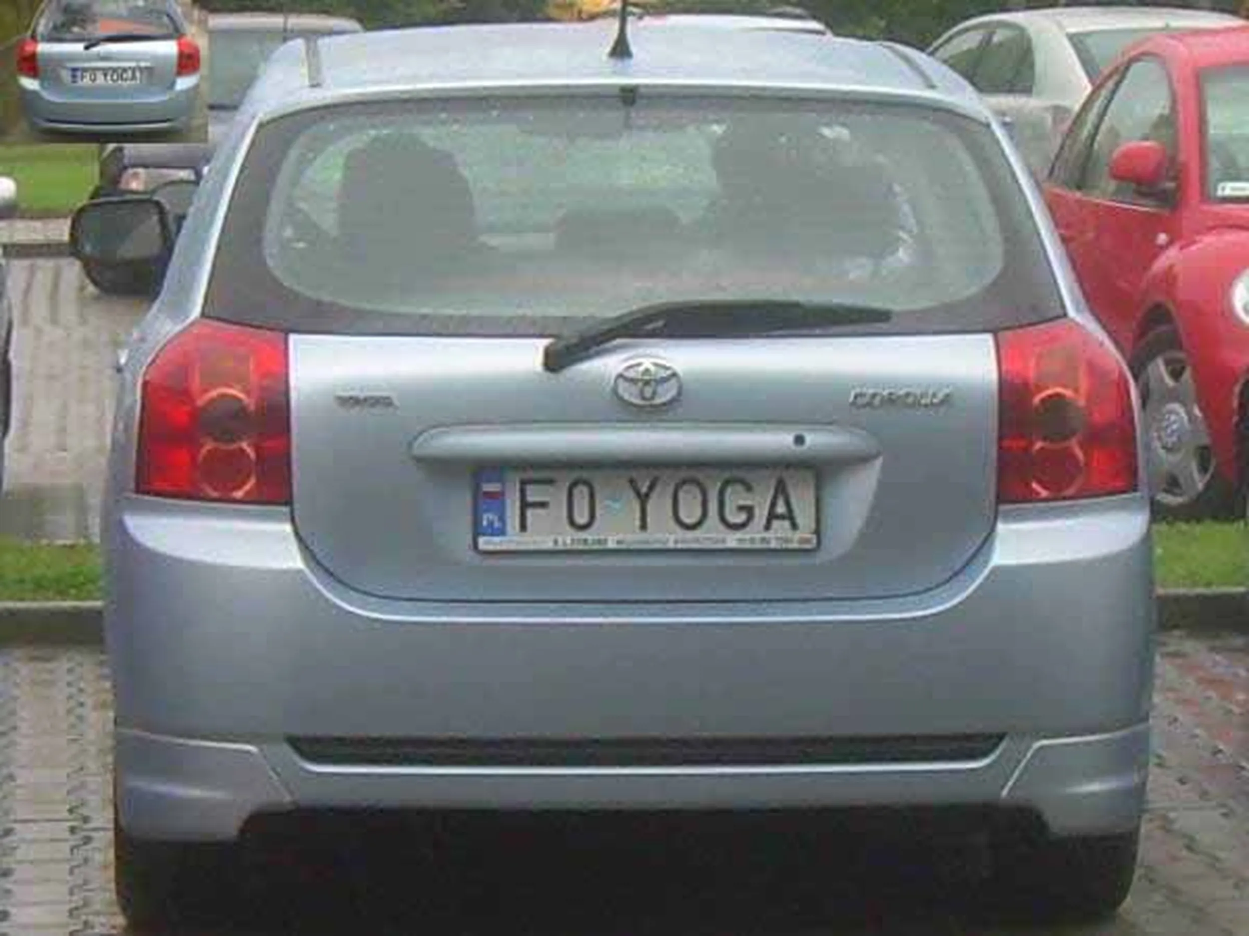 Fajny numer, blacha F0 YOGA