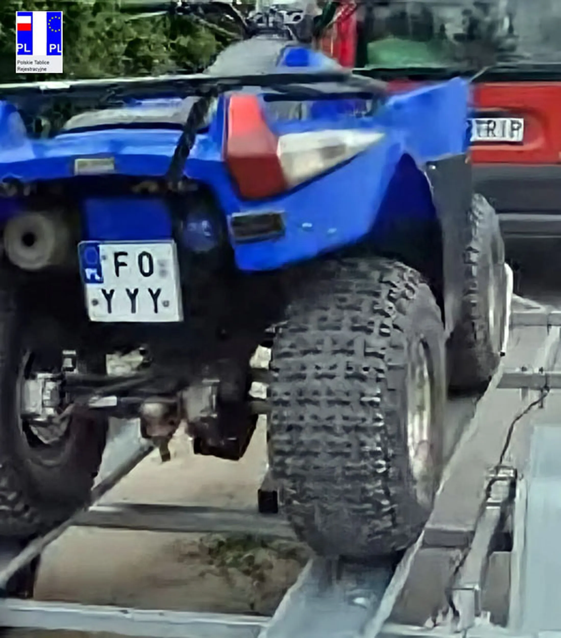 Fajny numer, blacha F0 YYY