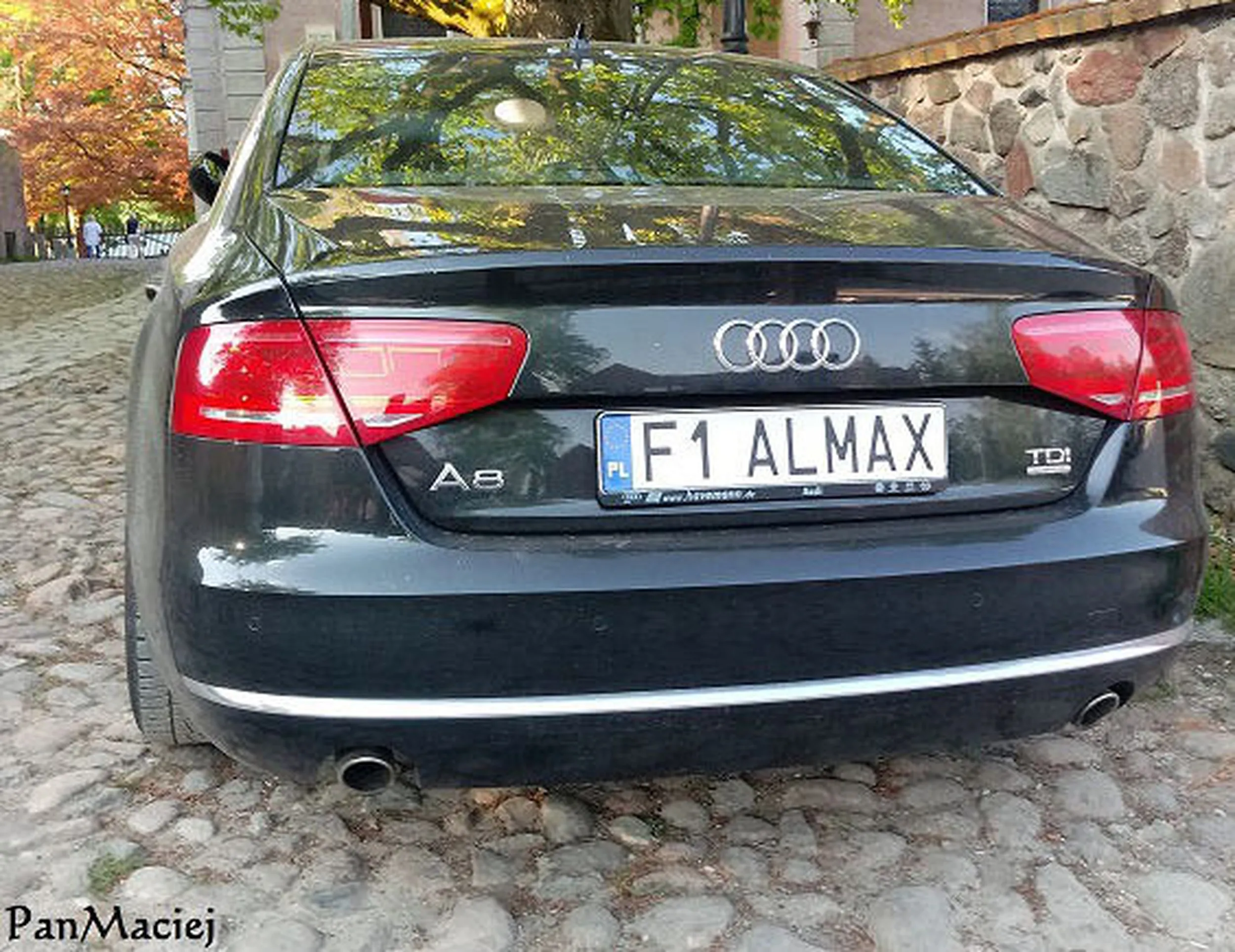 Fajny numer, blacha F1 ALMAX