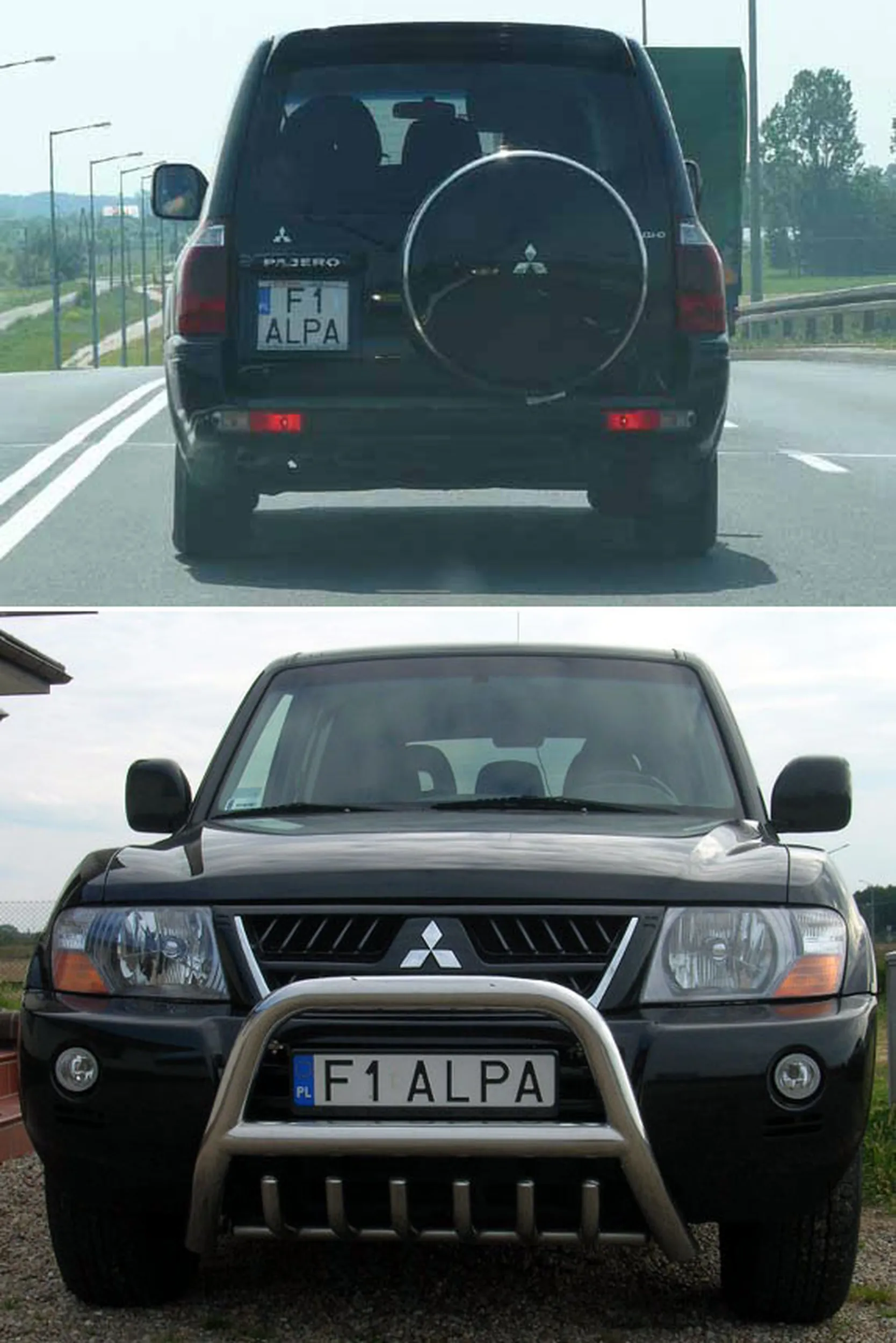 Fajny numer, blacha F1 ALPA