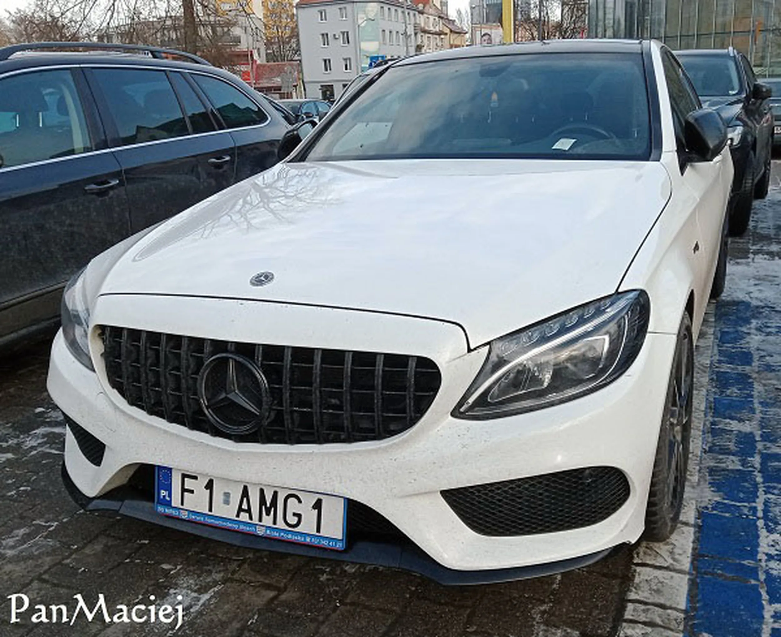 Fajny numer, blacha F1 AMG1