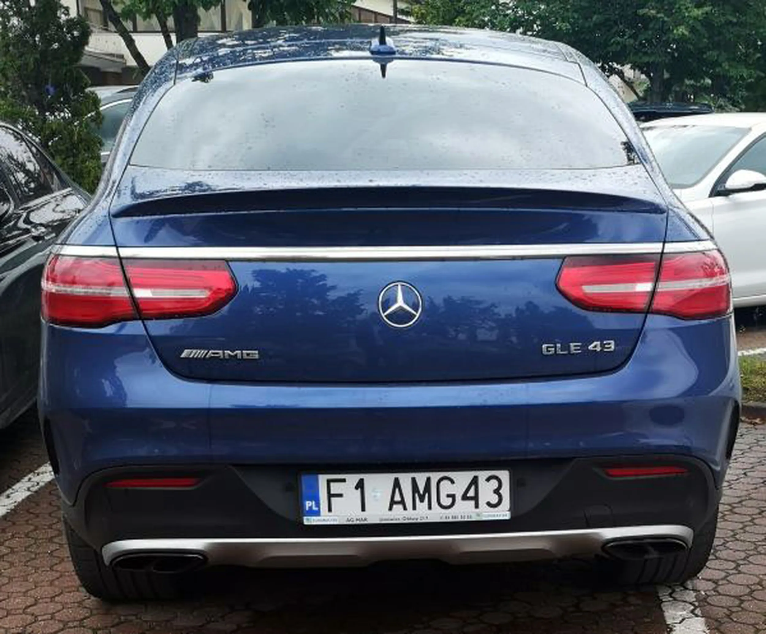 Fajny numer, blacha F1 AMG43