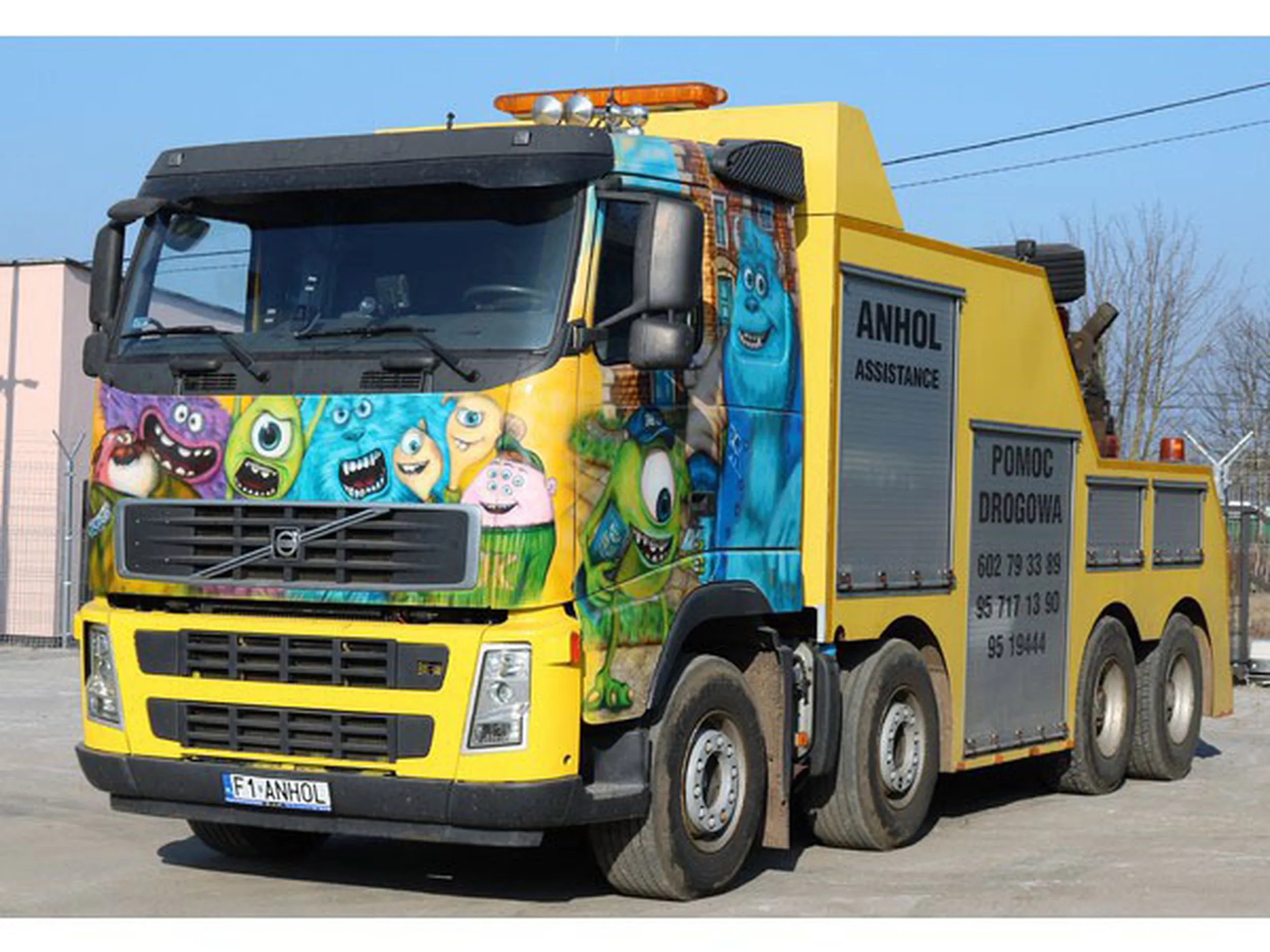 Fajny numer, blacha F1 ANHOL