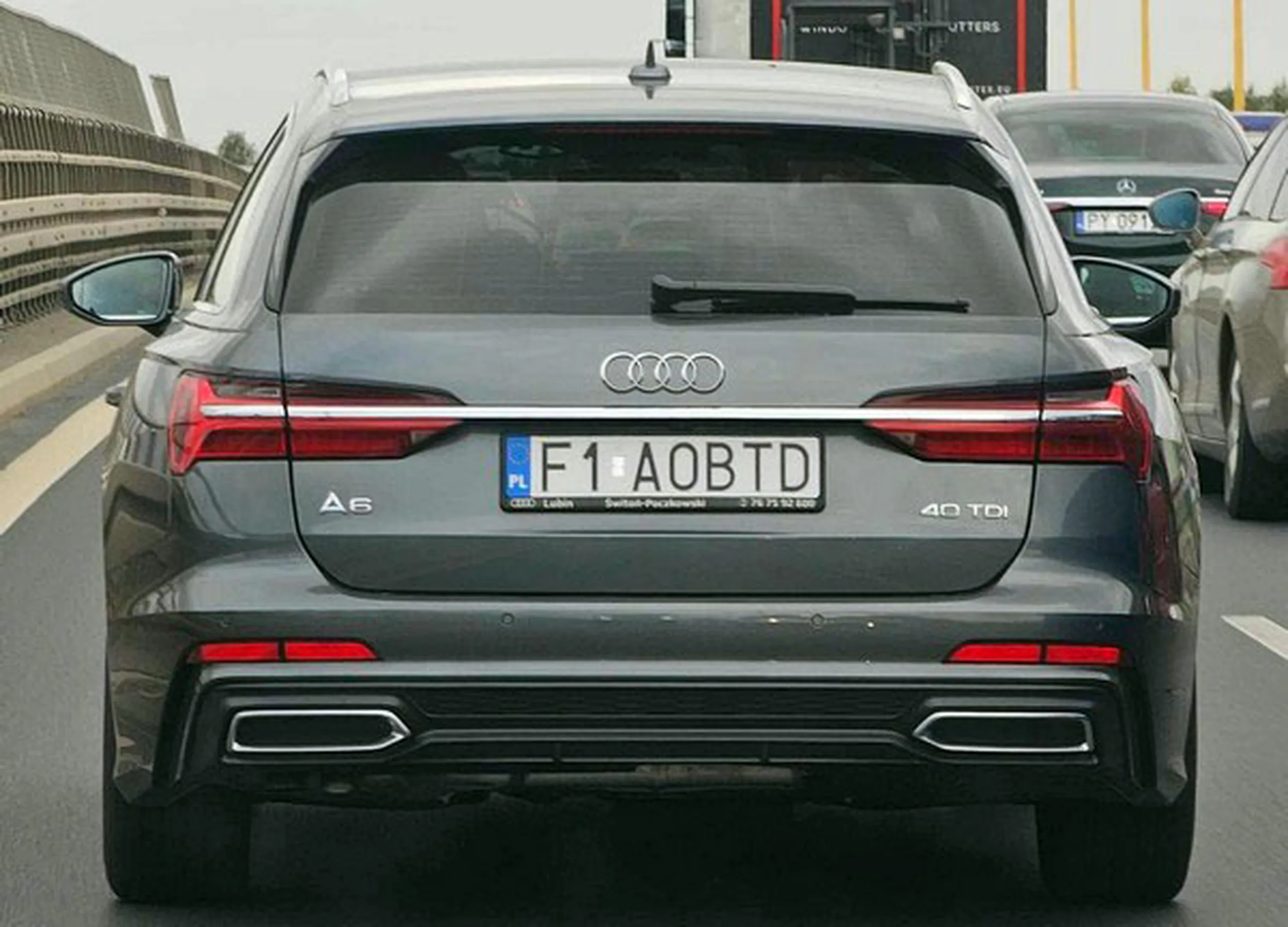 Fajny numer, blacha F1 AOBTD