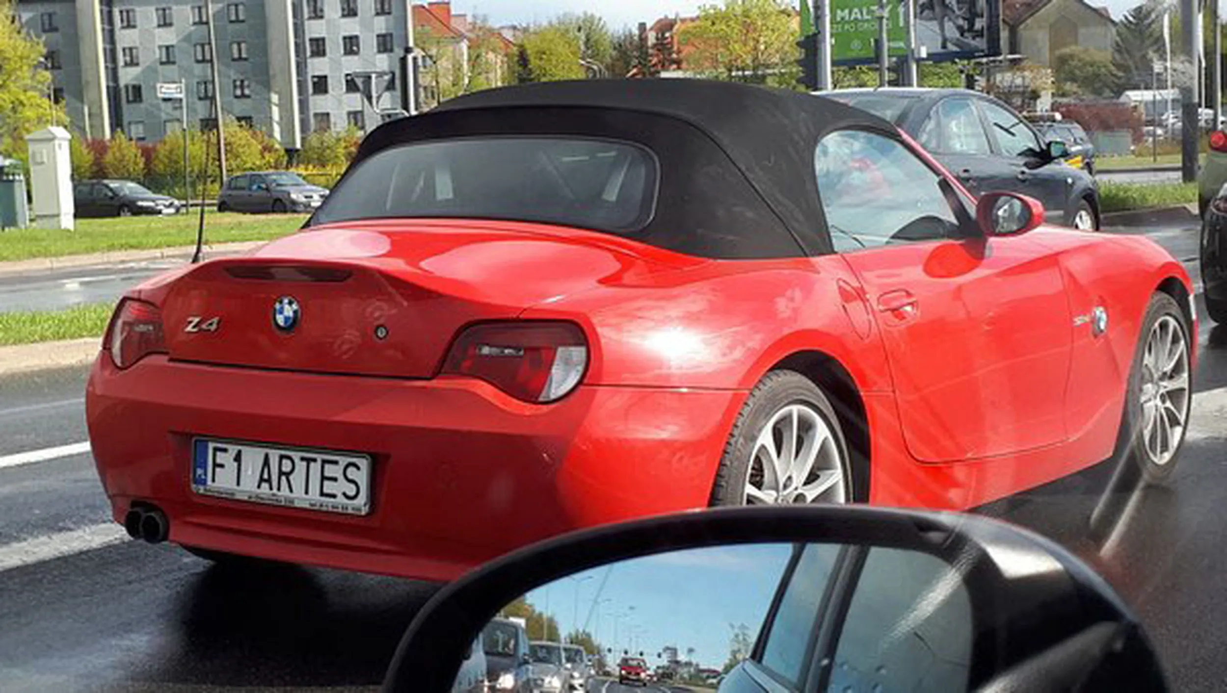 Fajny numer, blacha F1 ARTES