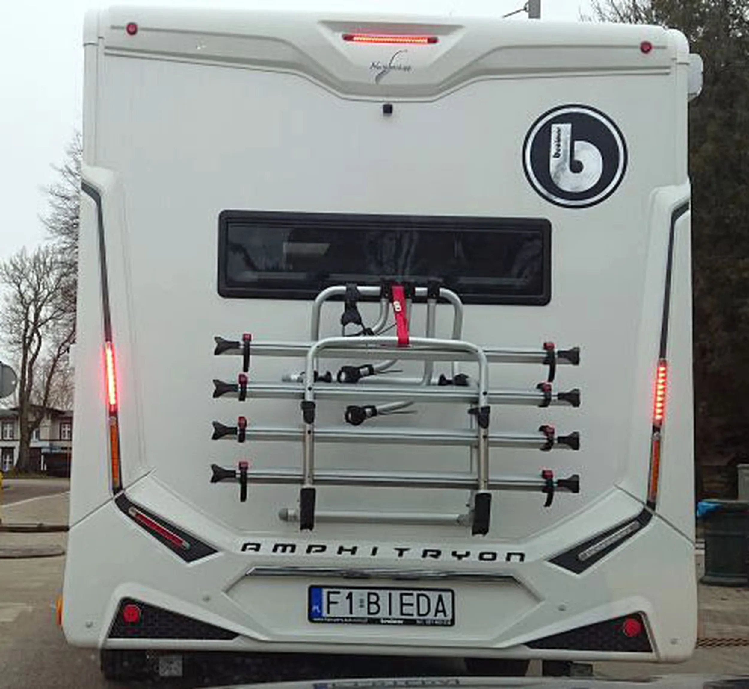 Fajny numer, blacha F1 BIEDA