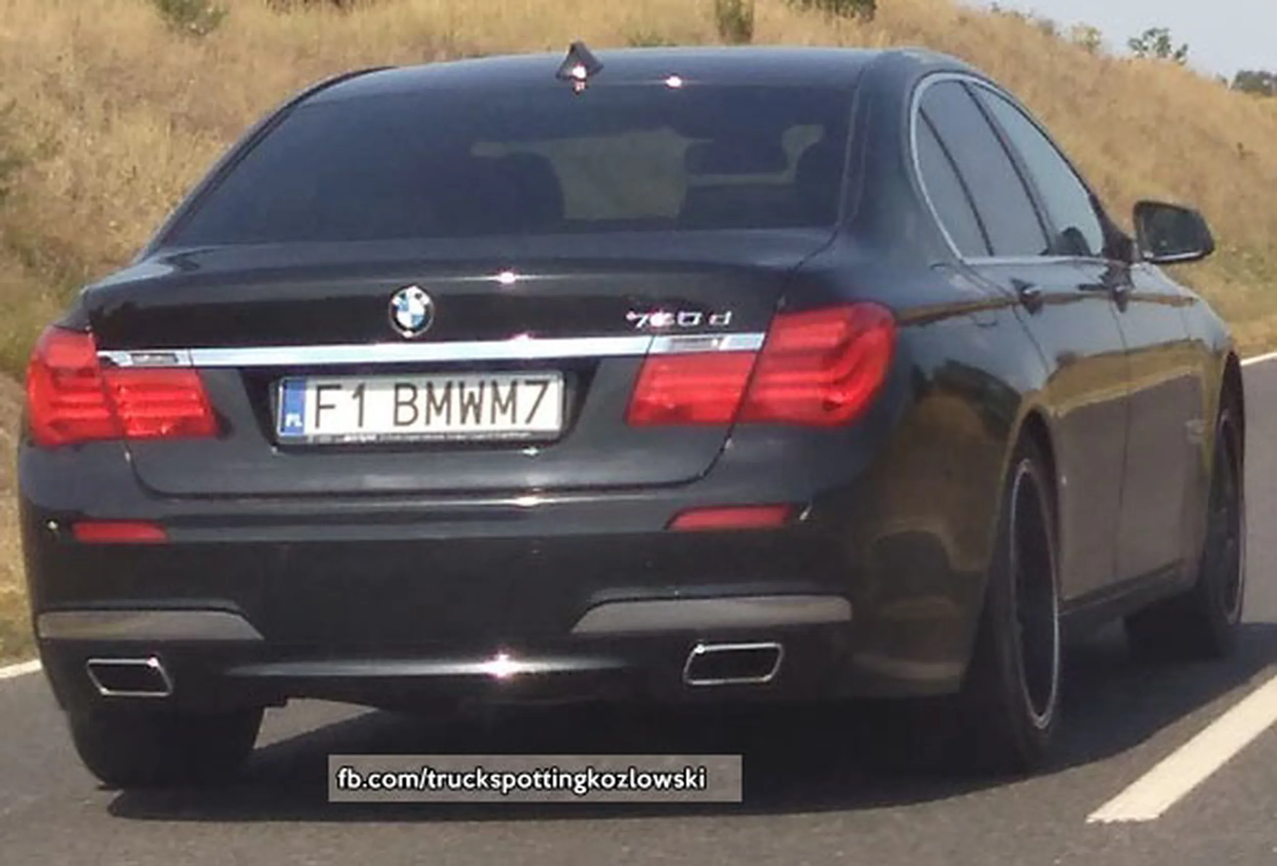 Fajny numer, blacha F1 BMWM7