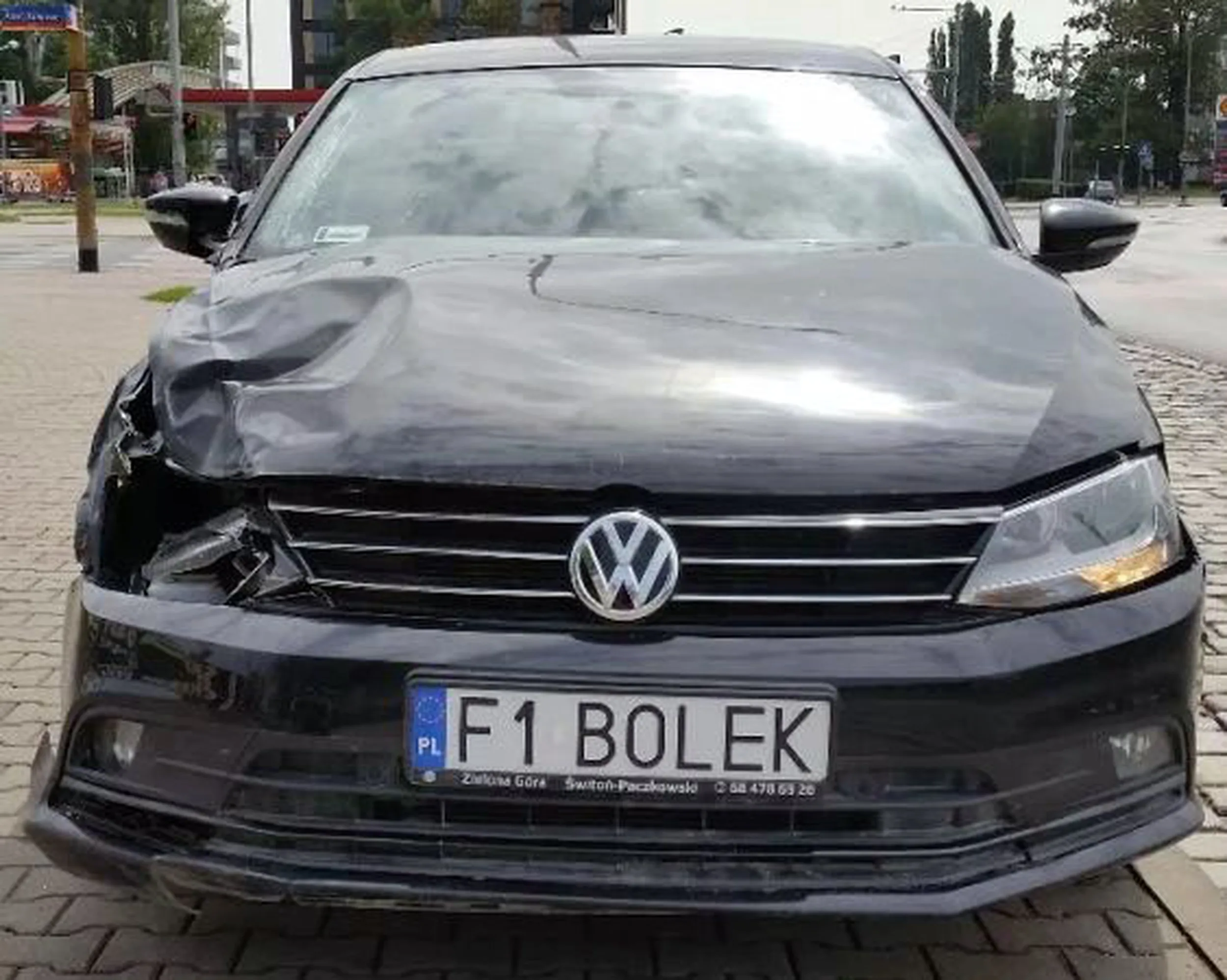 Fajny numer, blacha F1 BOLEK