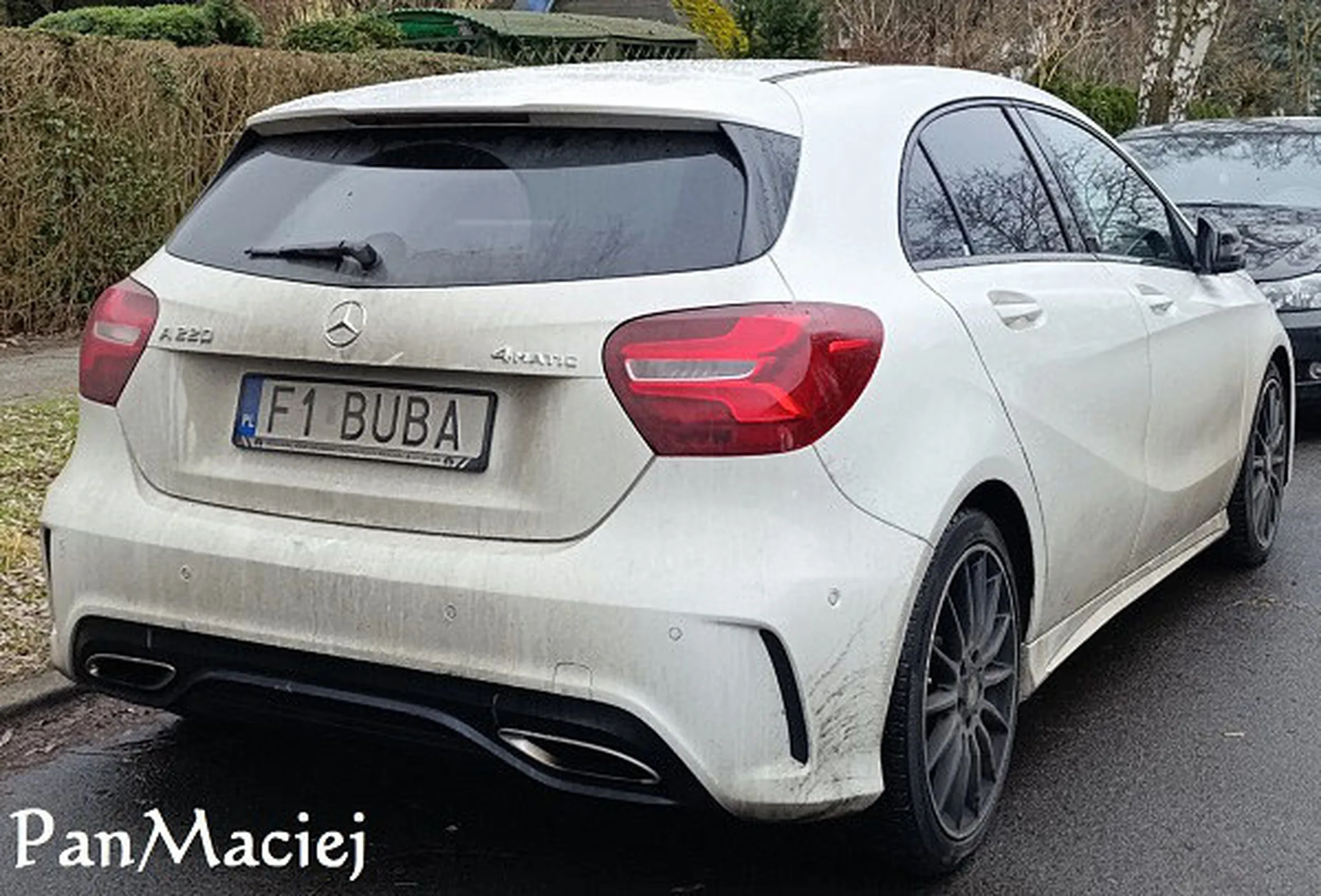 Fajny numer, blacha F1 BUBA