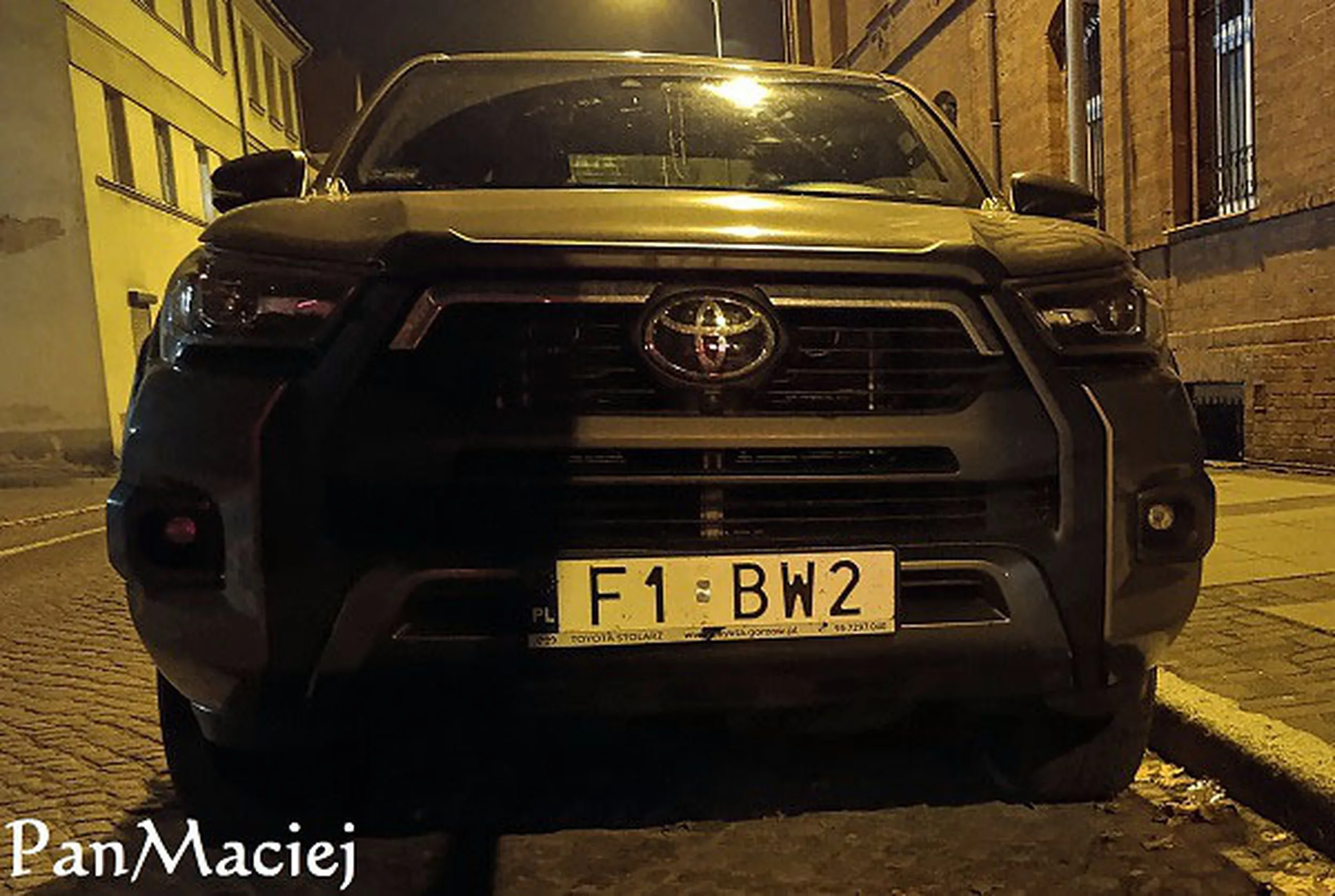 Fajny numer, blacha F1 BW2