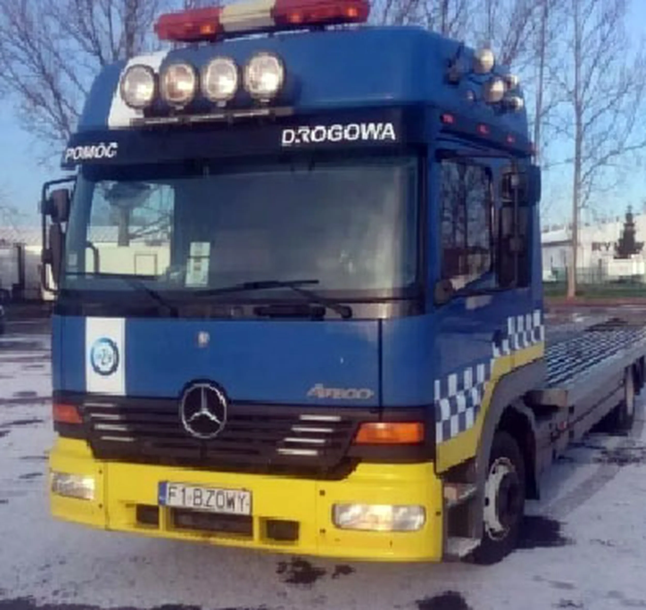 Fajny numer, blacha F1 BZOWY