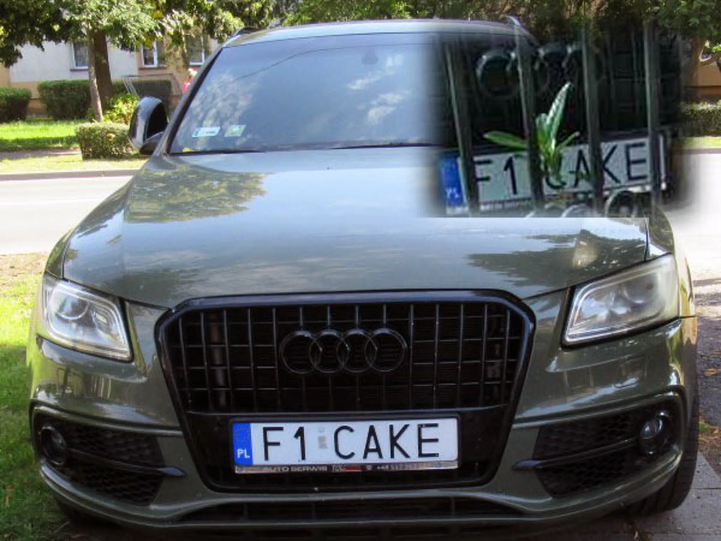 Fajny numer, blacha F1 CAKE