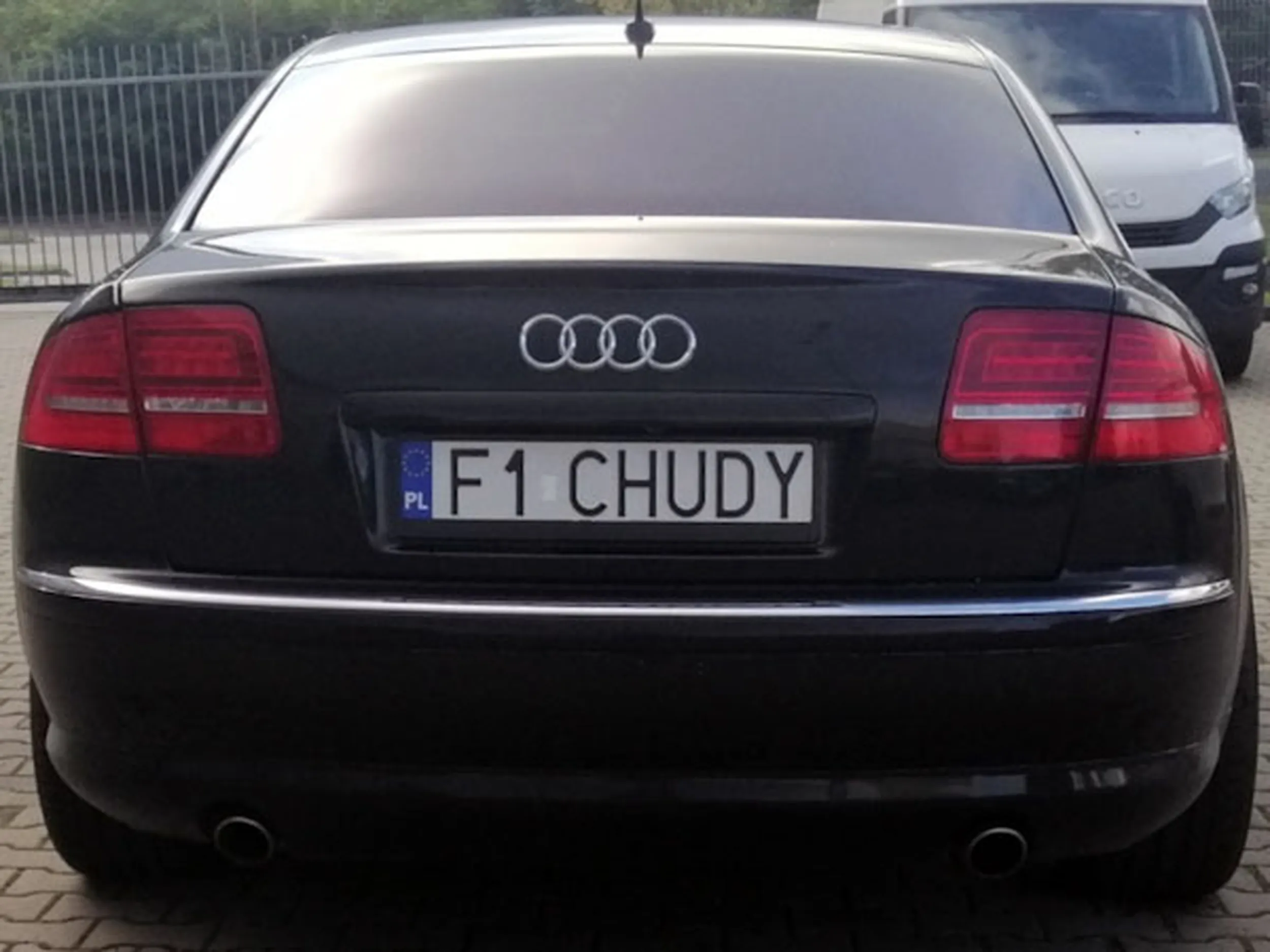 Fajny numer, blacha F1 CHUDY