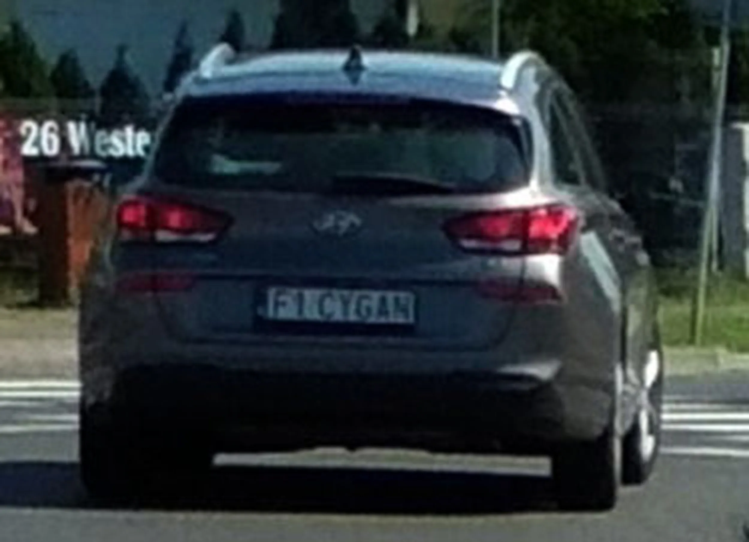 Fajny numer, blacha F1 CYGAN