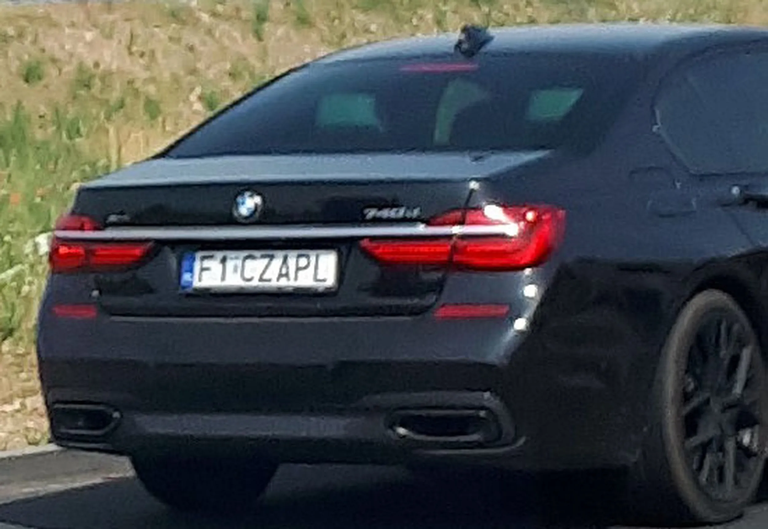 Fajny numer, blacha F1 CZAPL