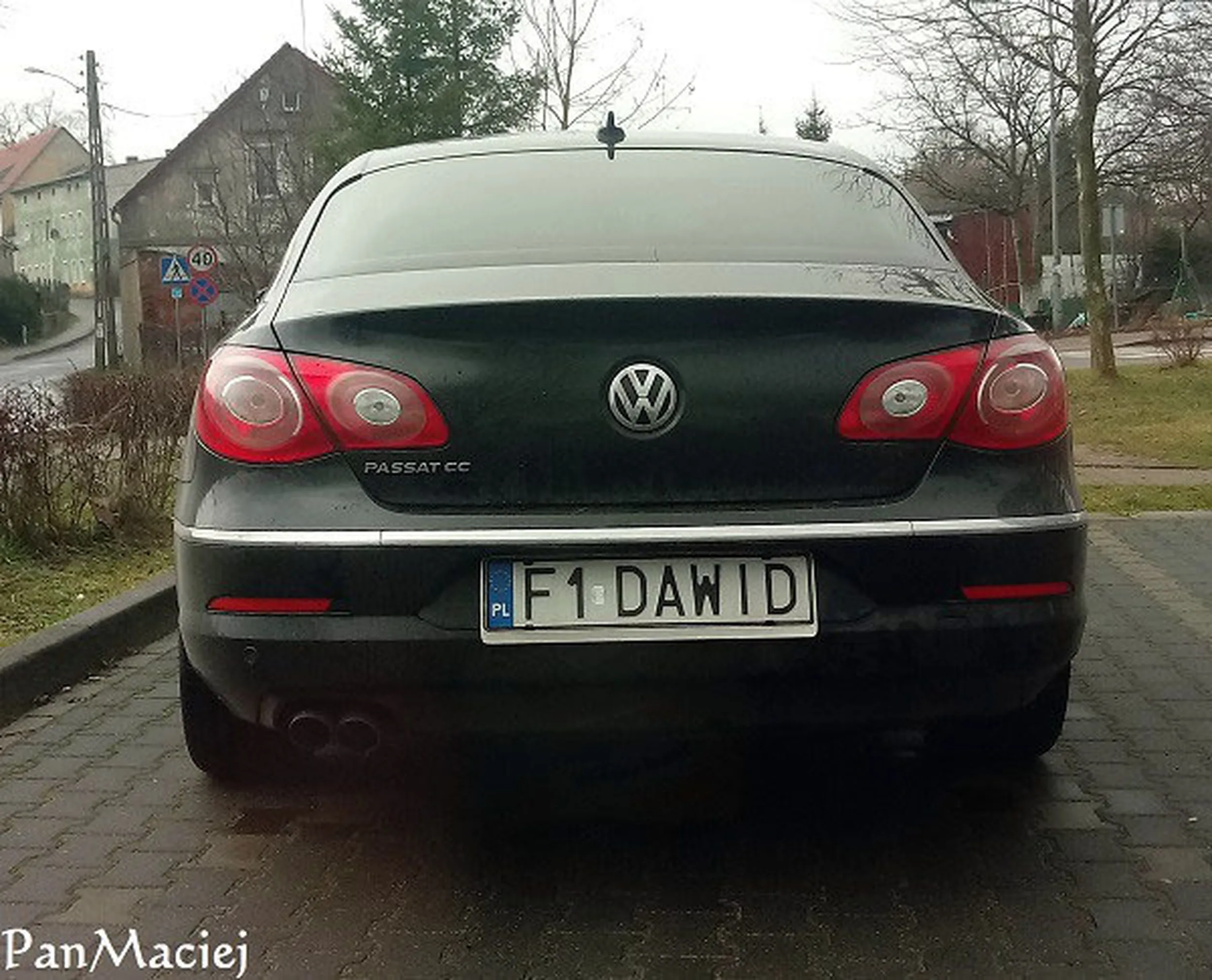 Fajny numer, blacha F1 DAWID