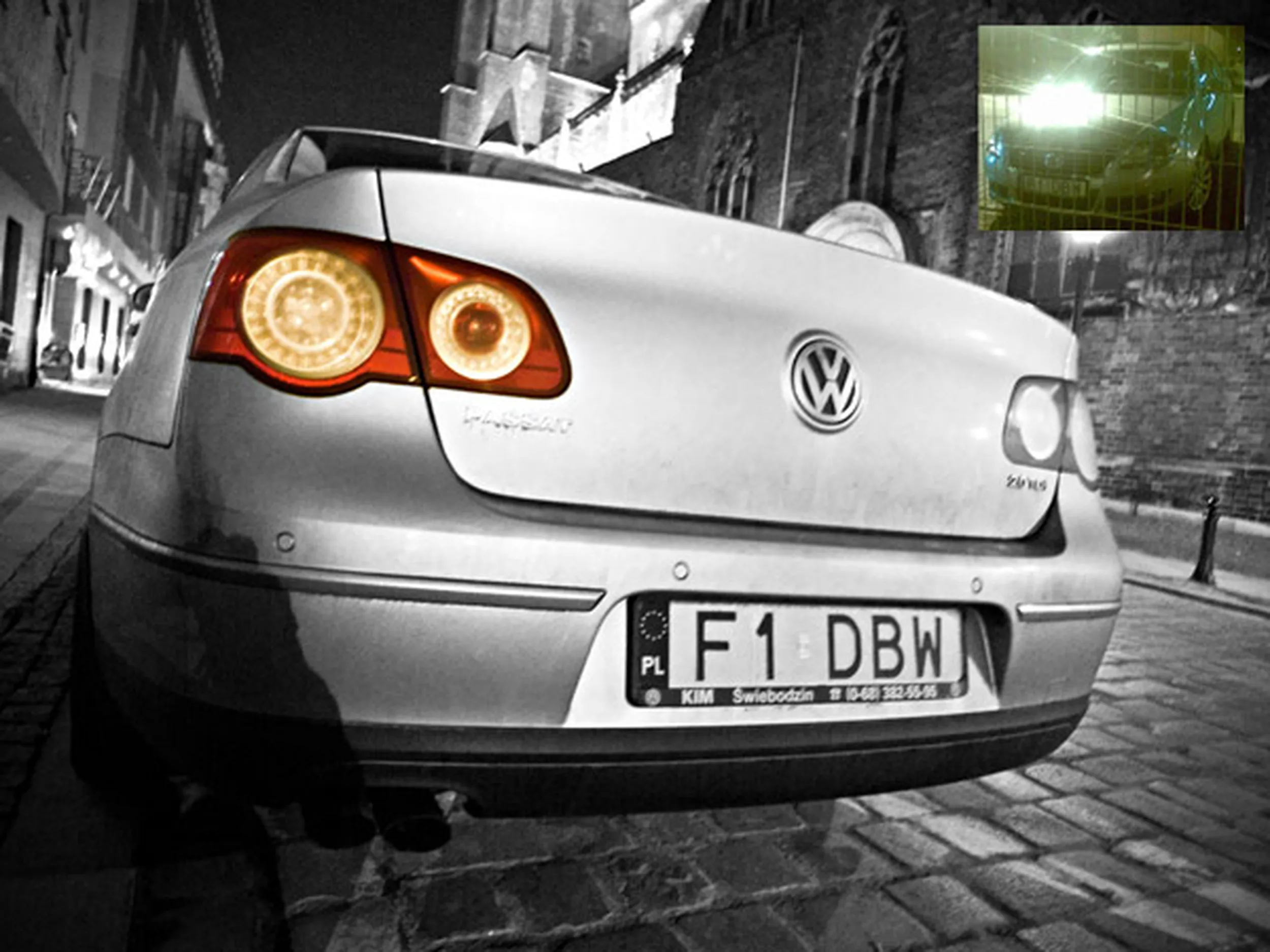 Fajny numer, blacha F1 DBW