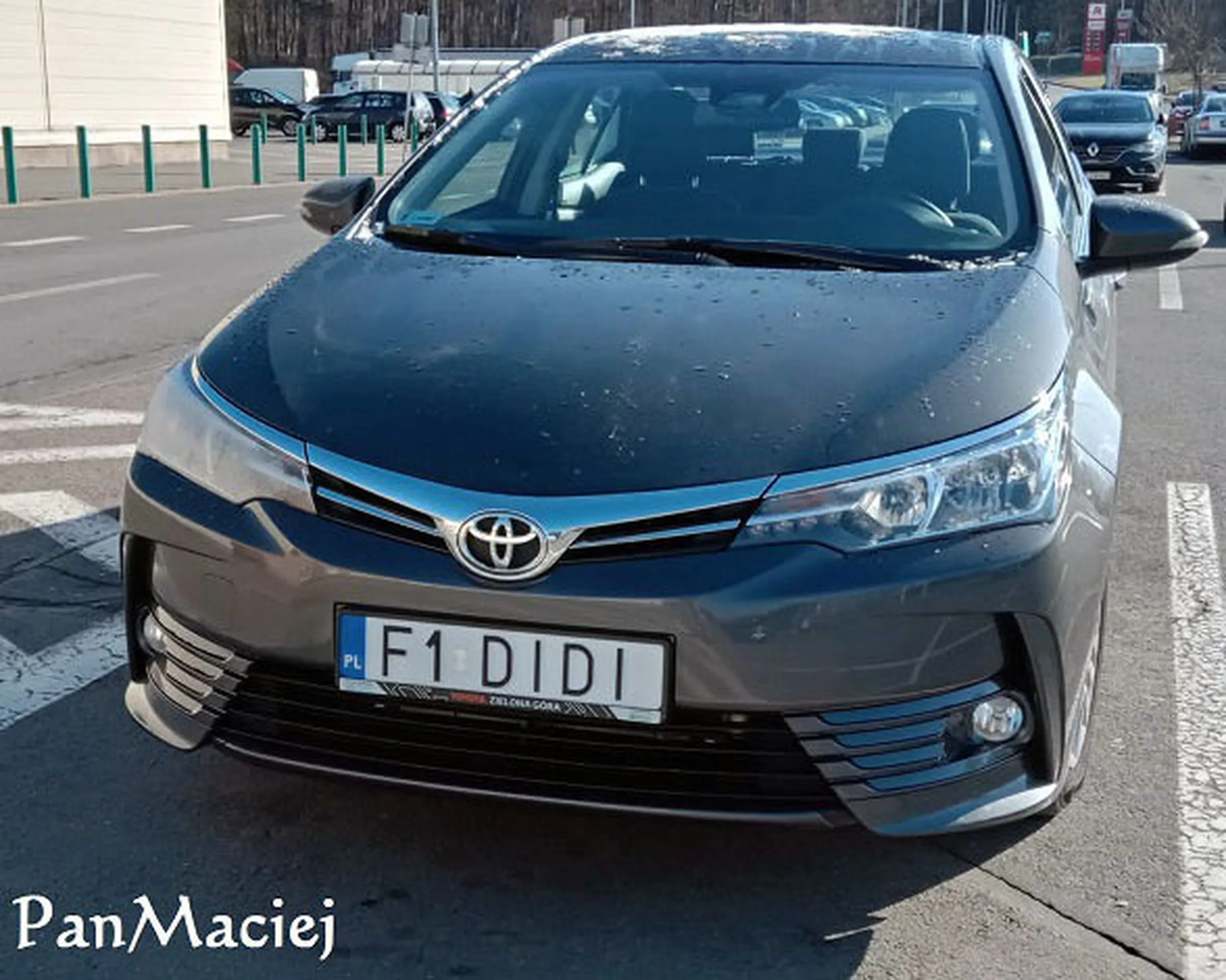 Fajny numer, blacha F1 DIDI