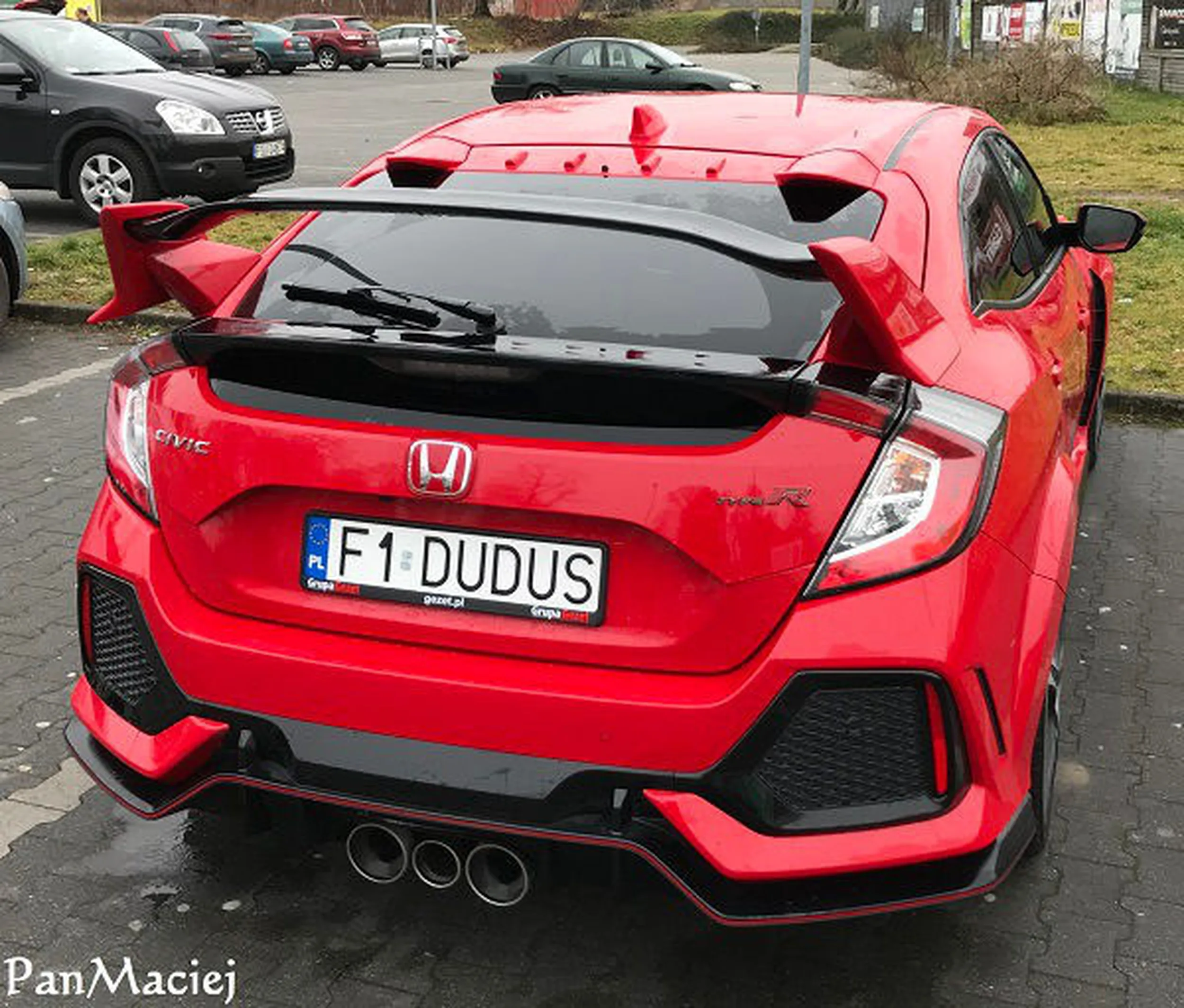 Fajny numer, blacha F1 DUDUS