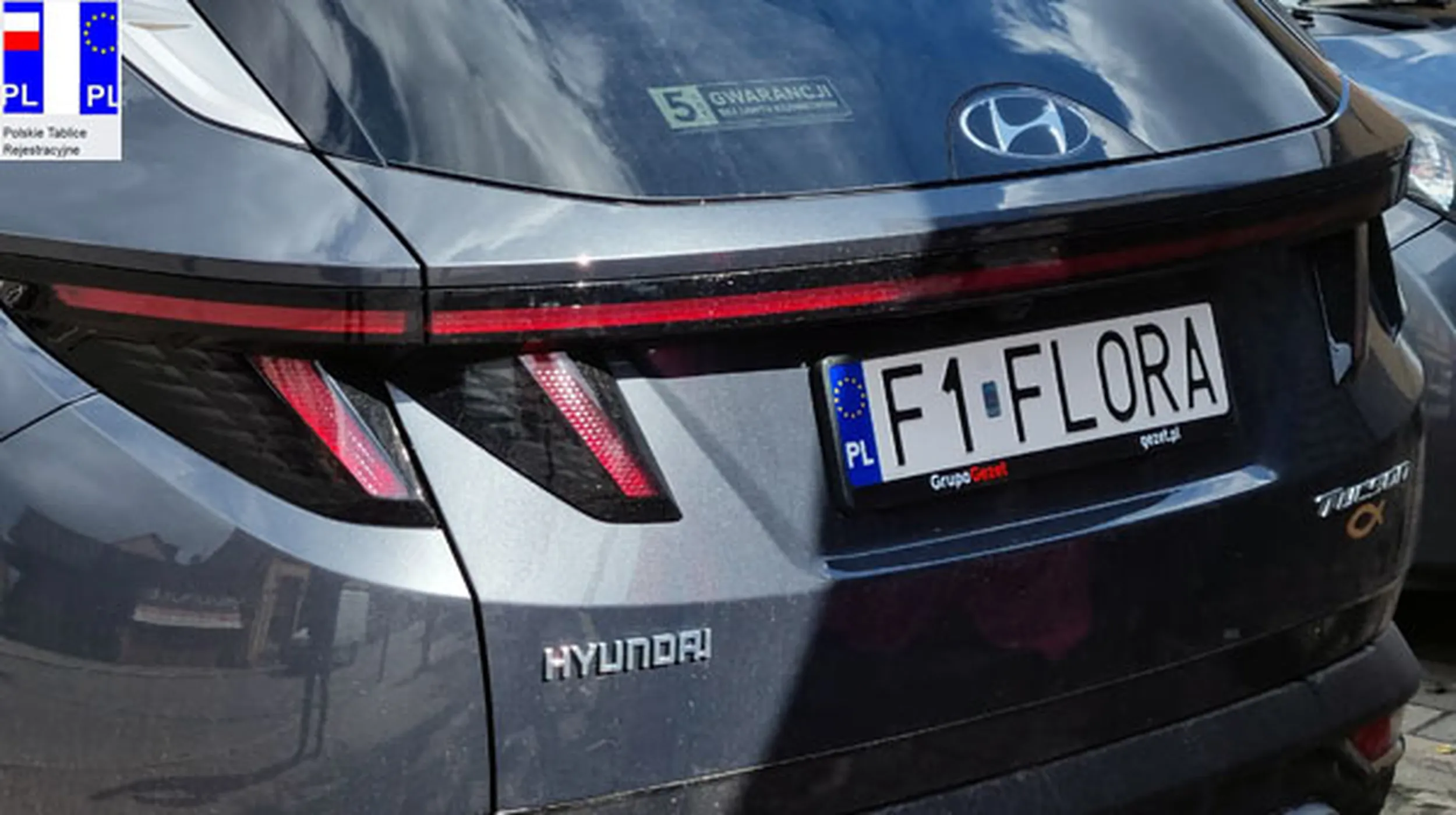 Fajny numer, blacha F1 FLORA