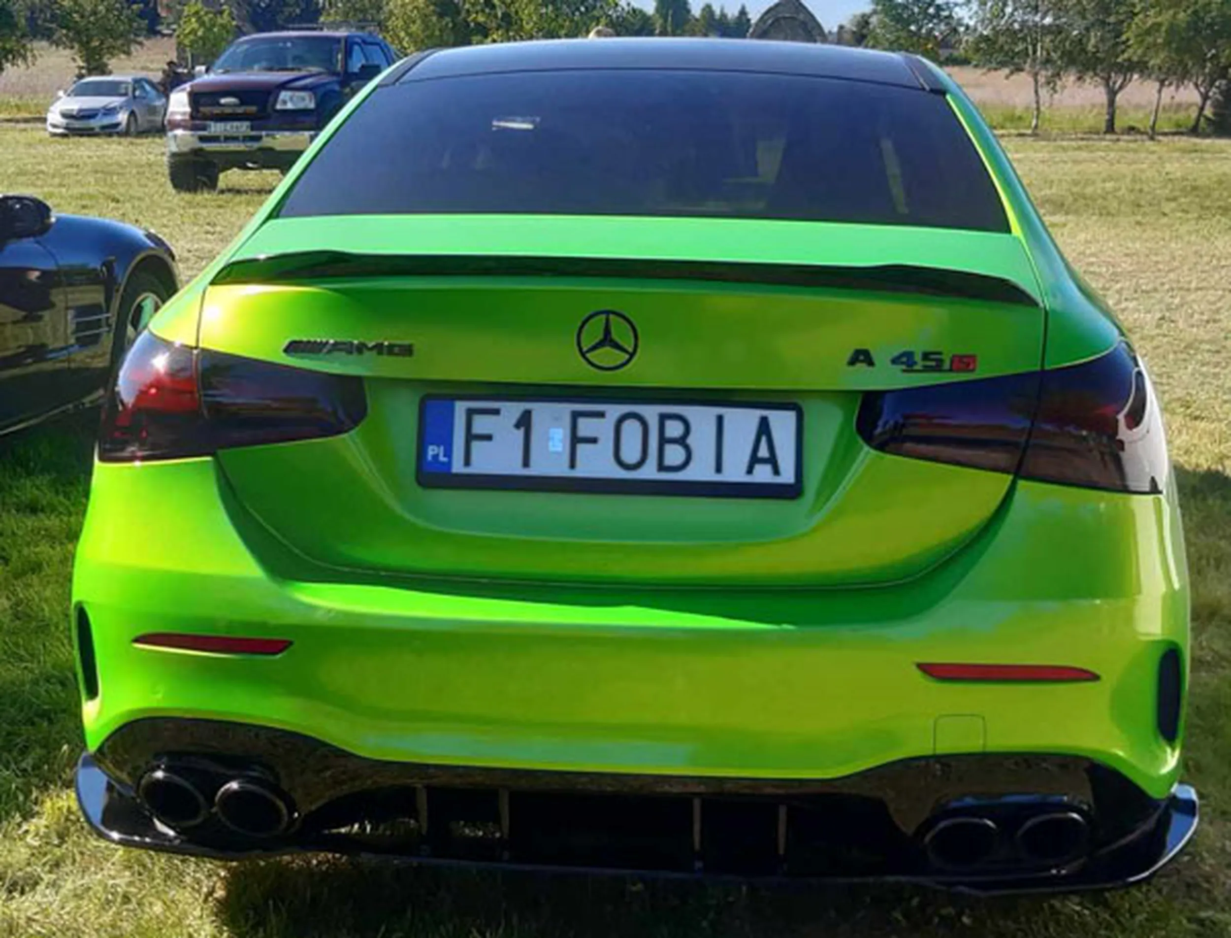 Fajny numer, blacha F1 FOBIA