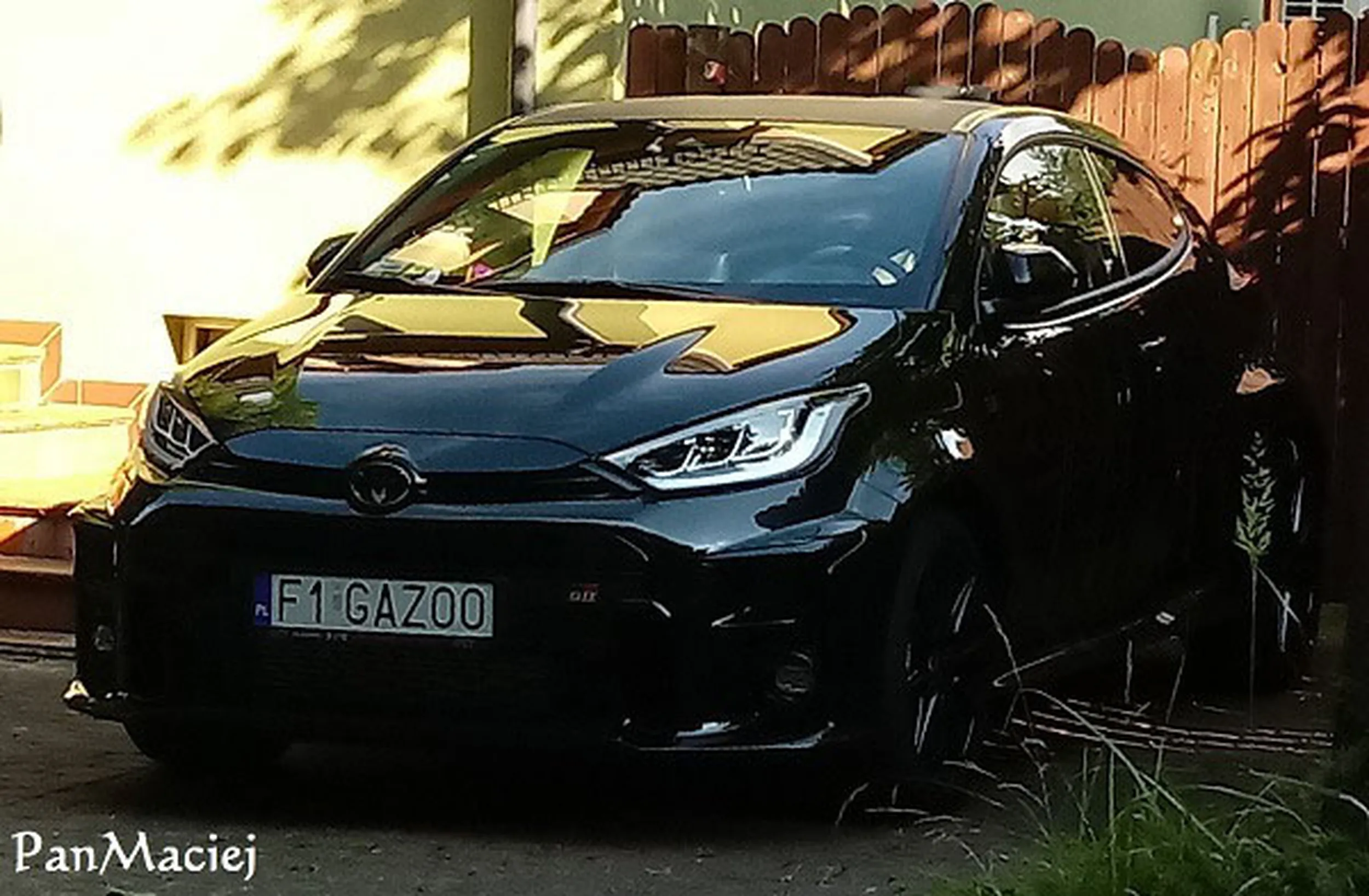 Fajny numer, blacha F1 GAZOO