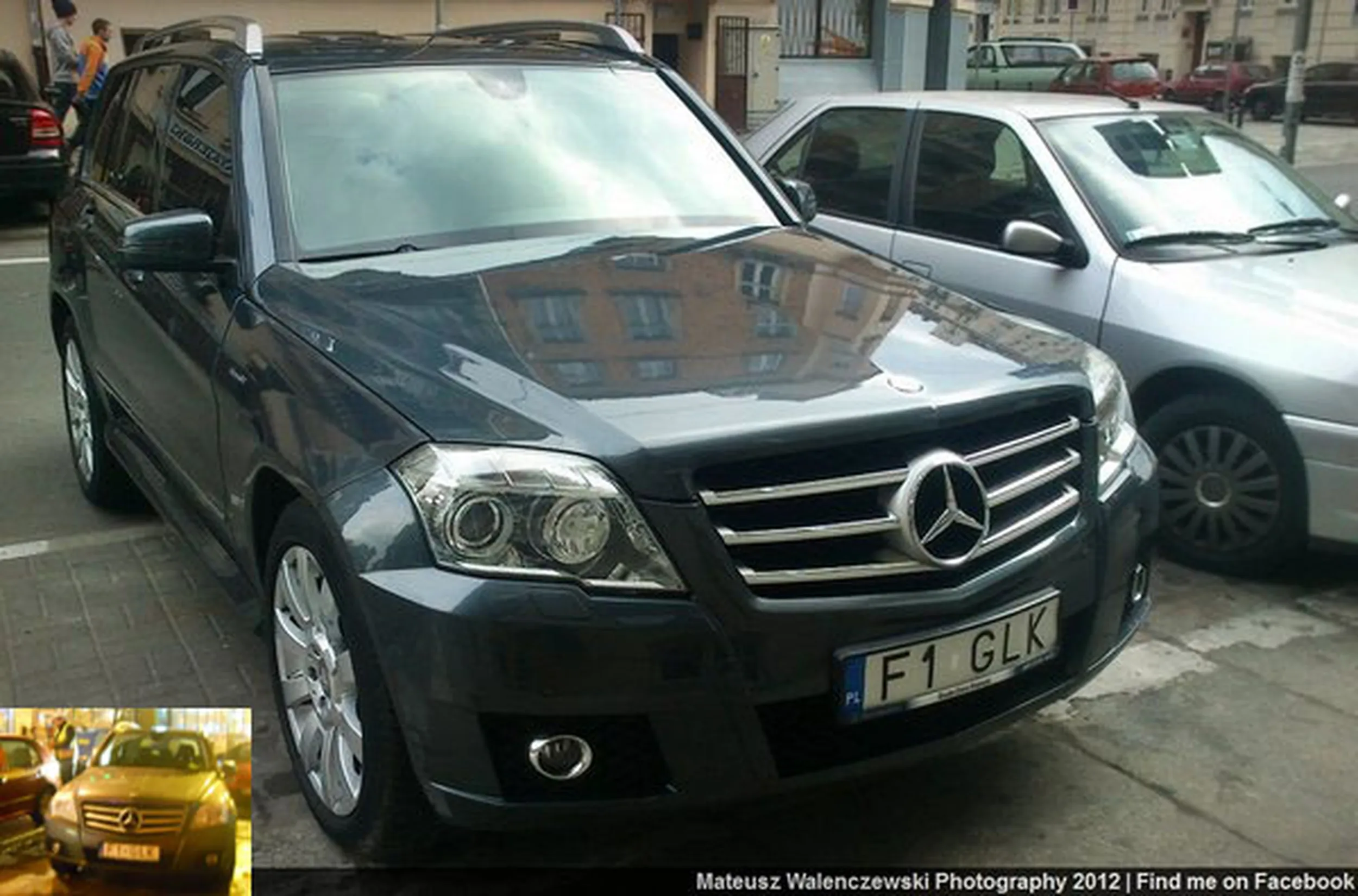 Fajny numer, blacha F1 GLK