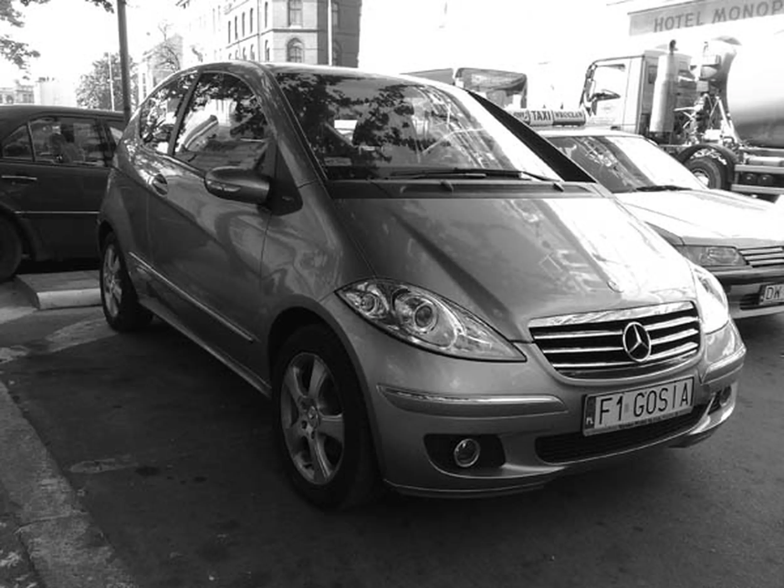 Fajny numer, blacha F1 GOSIA