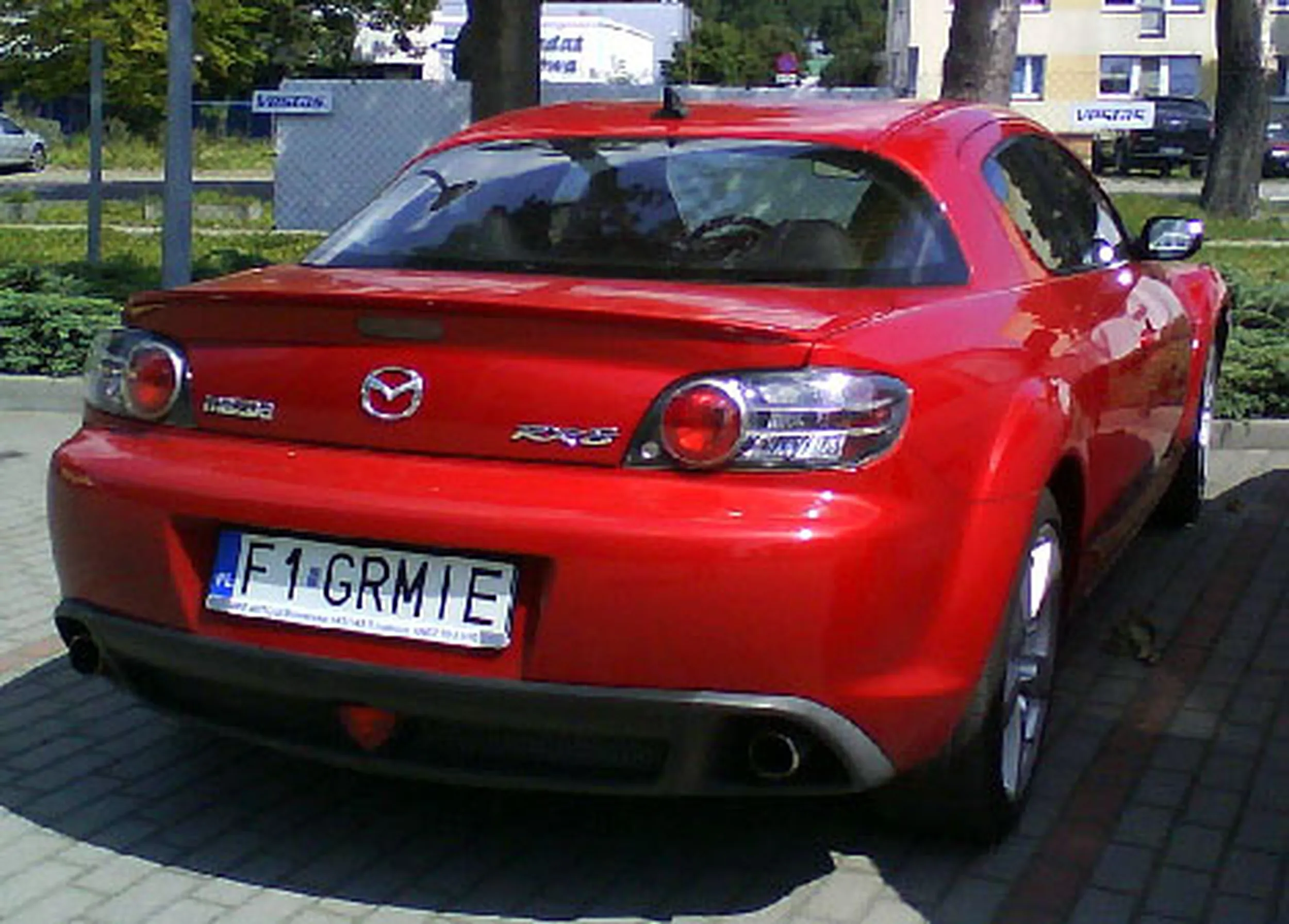 Fajny numer, blacha F1 GRMIE