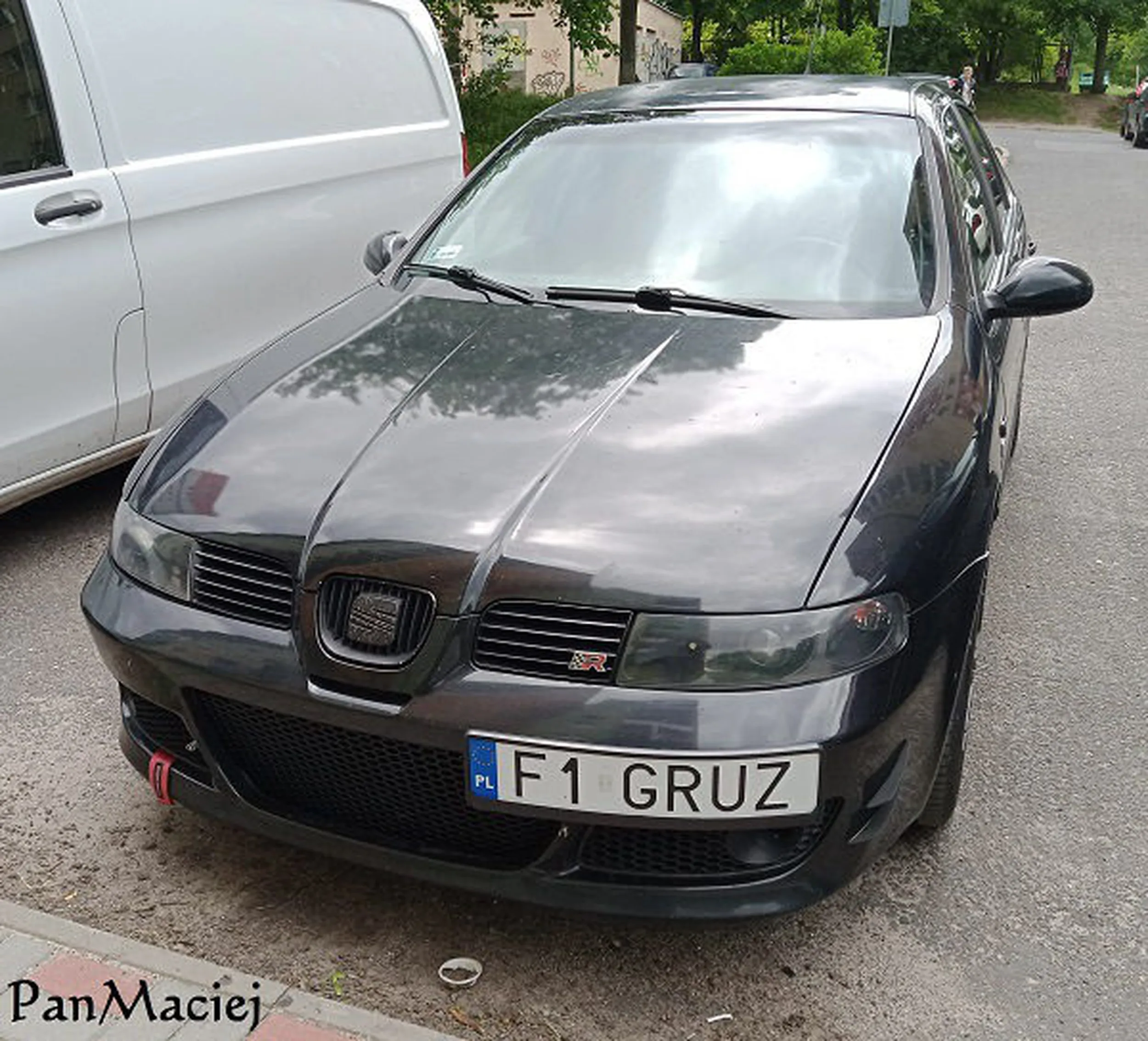 Fajny numer, blacha F1 GRUZ