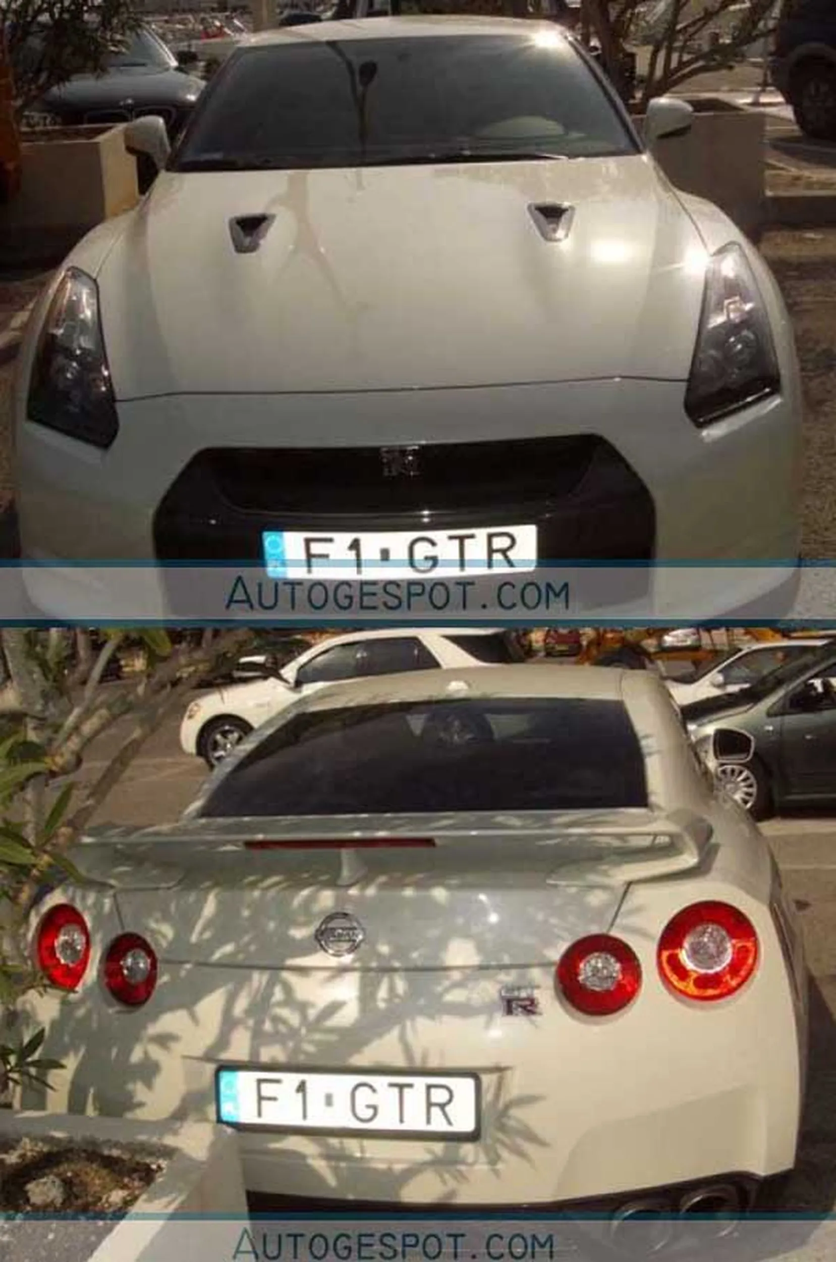 Fajny numer, blacha F1 GTR