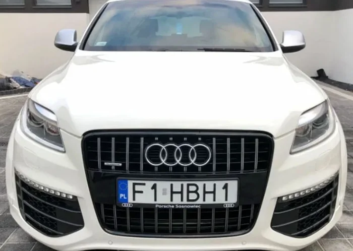 Fajny numer, blacha F1 HBH1