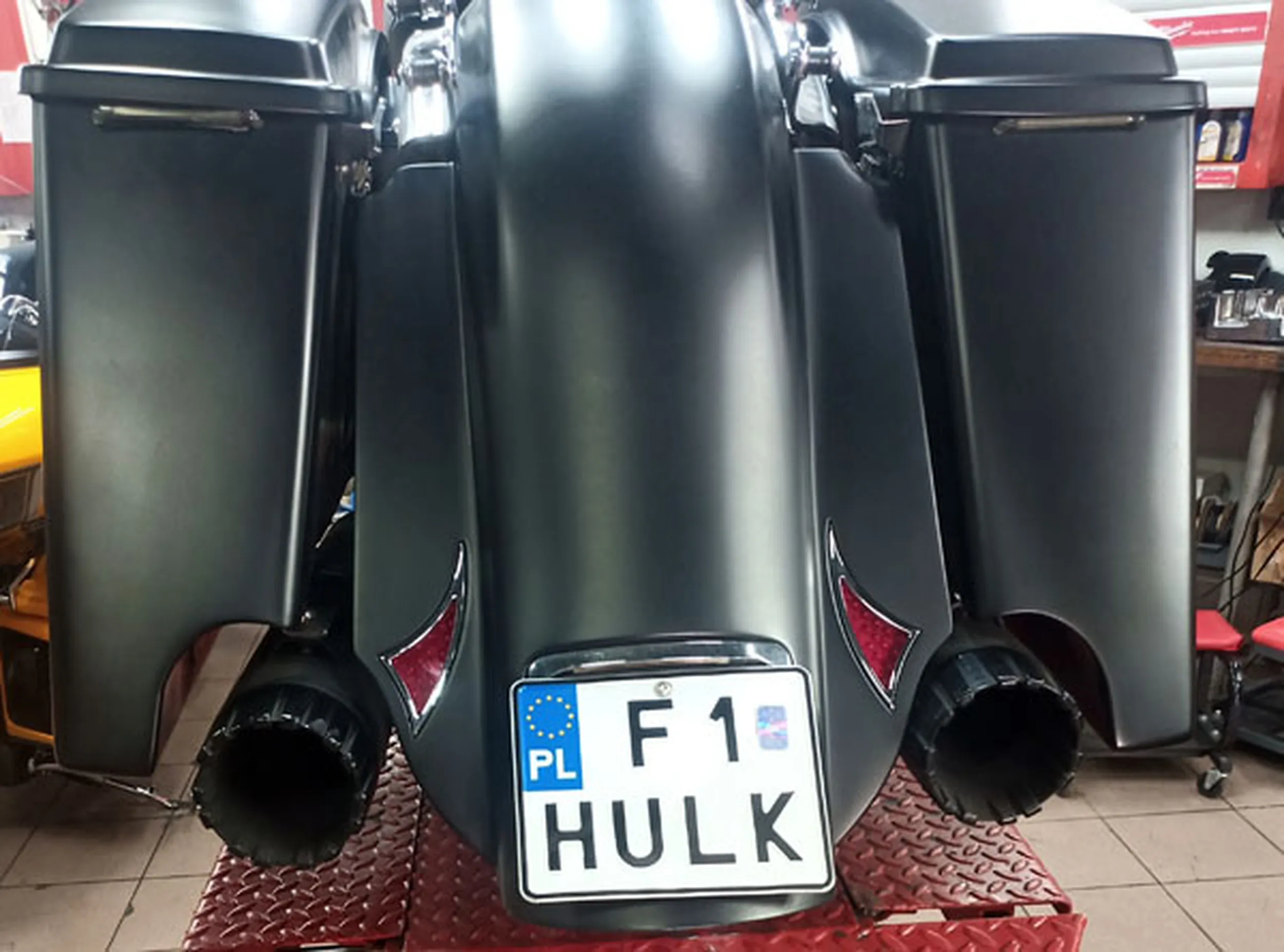 Fajny numer, blacha F1 HULK